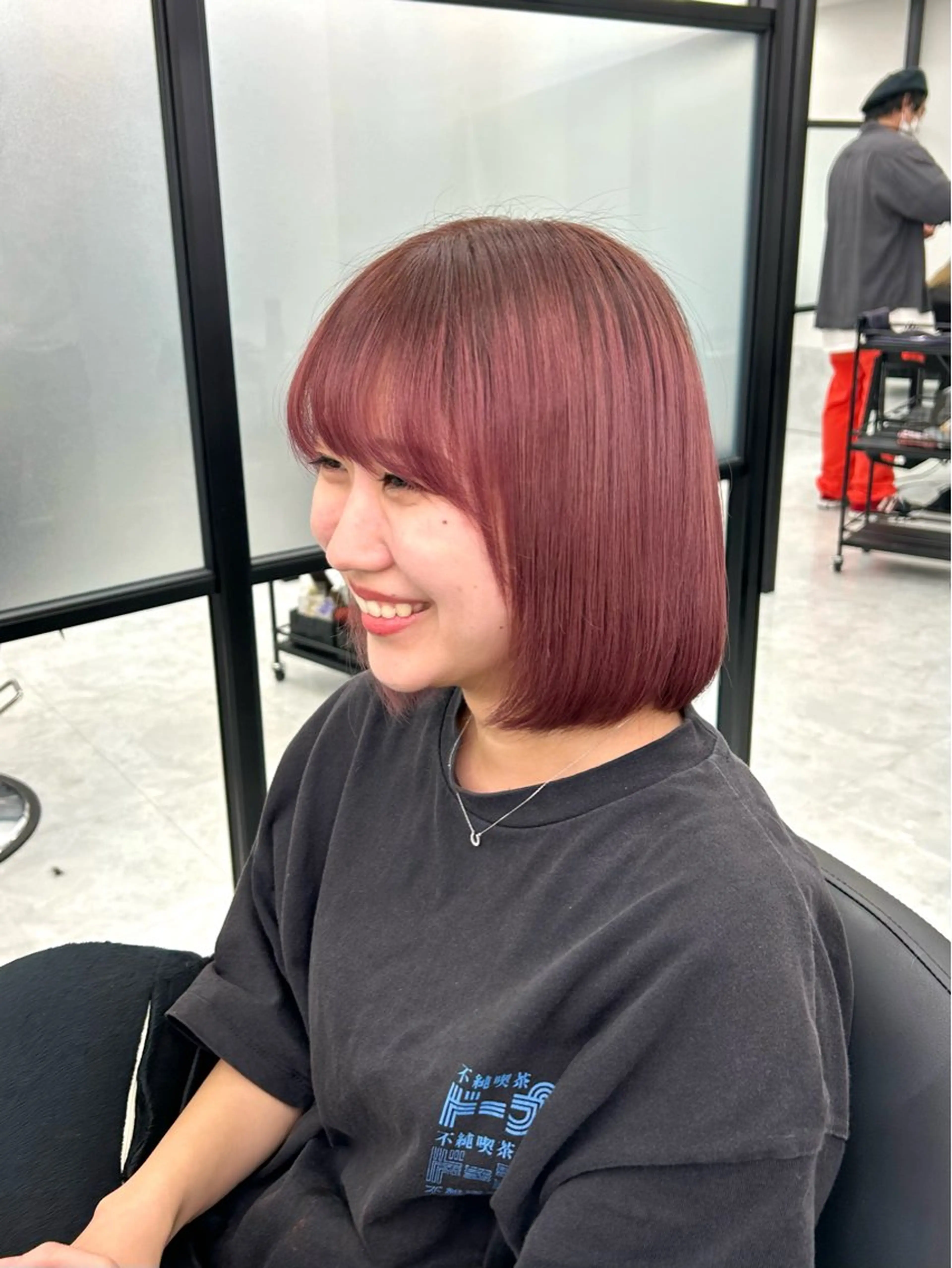 ミディアム F.所属・miku 🍑髪質改善サロンのヘアスタイル