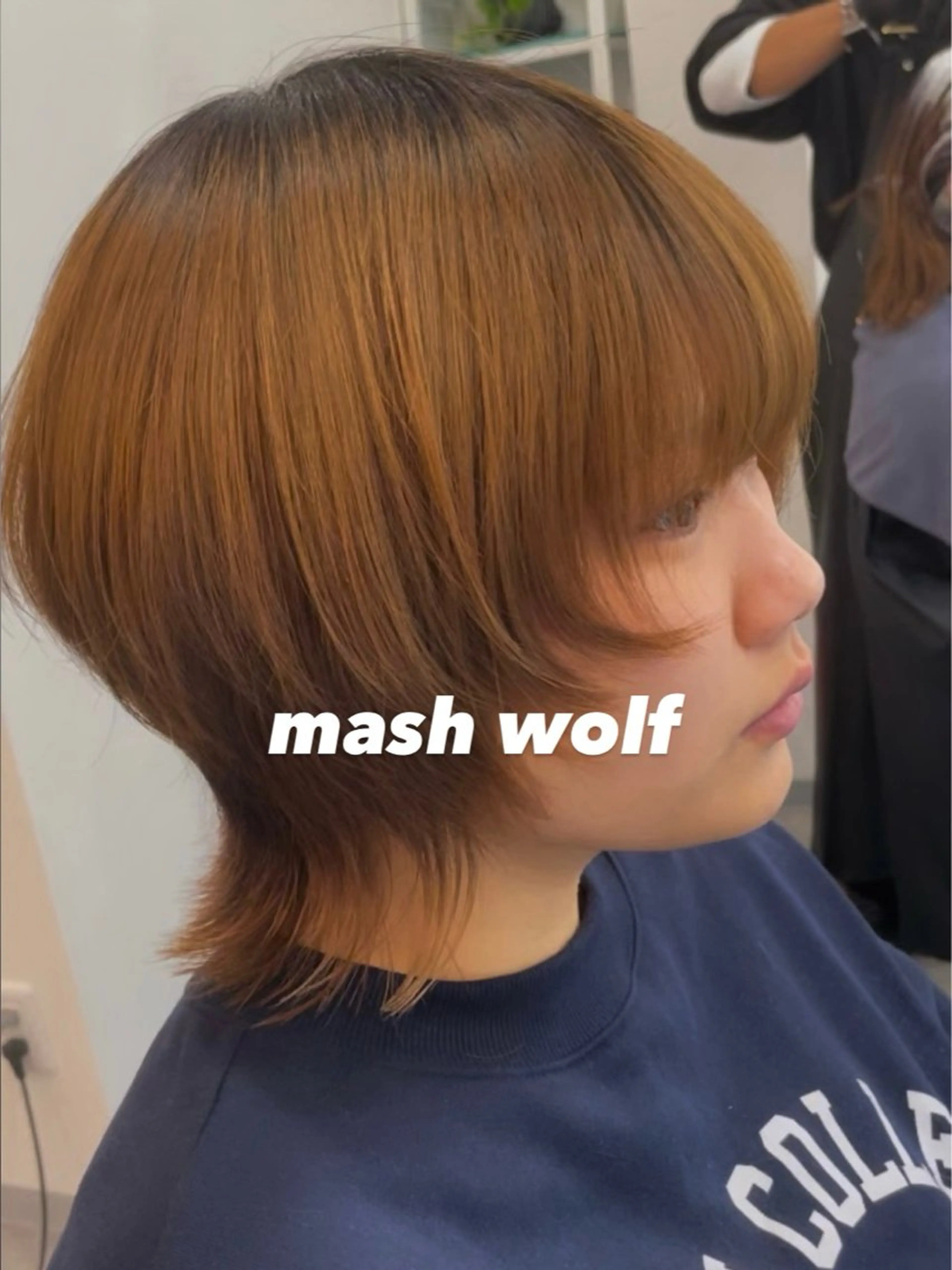 ショート ウルフカット ARARE HAIR みゆきのヘアスタイル