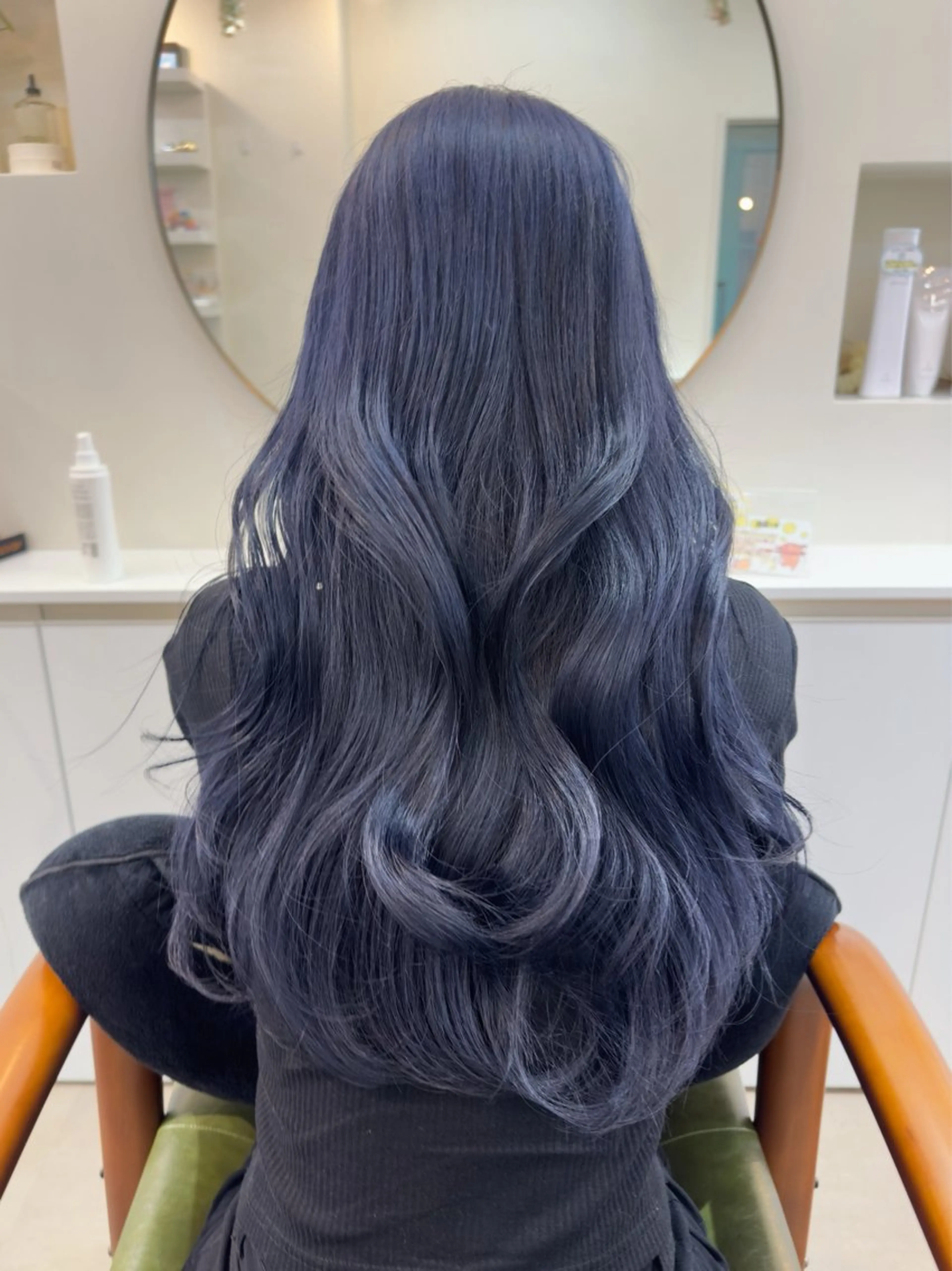 ロング カラー ヘアカラー レイヤー/顔周り /いいぬまみかのヘアスタイル