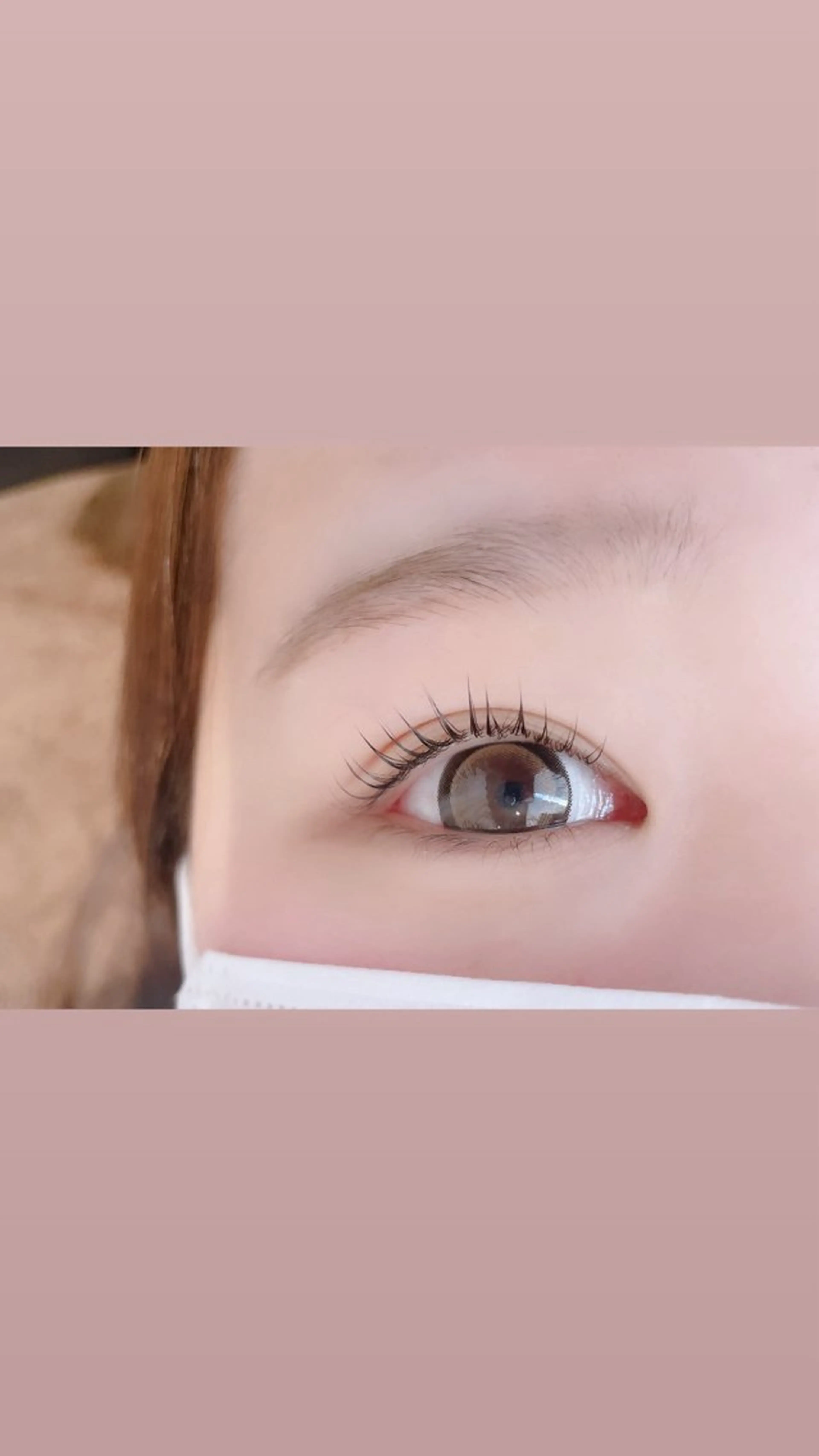 マツエク・マツパ パリジェンヌラッシュリフト MACARON いわき所属・生田目 結衣のマツエク・マツパデザイン