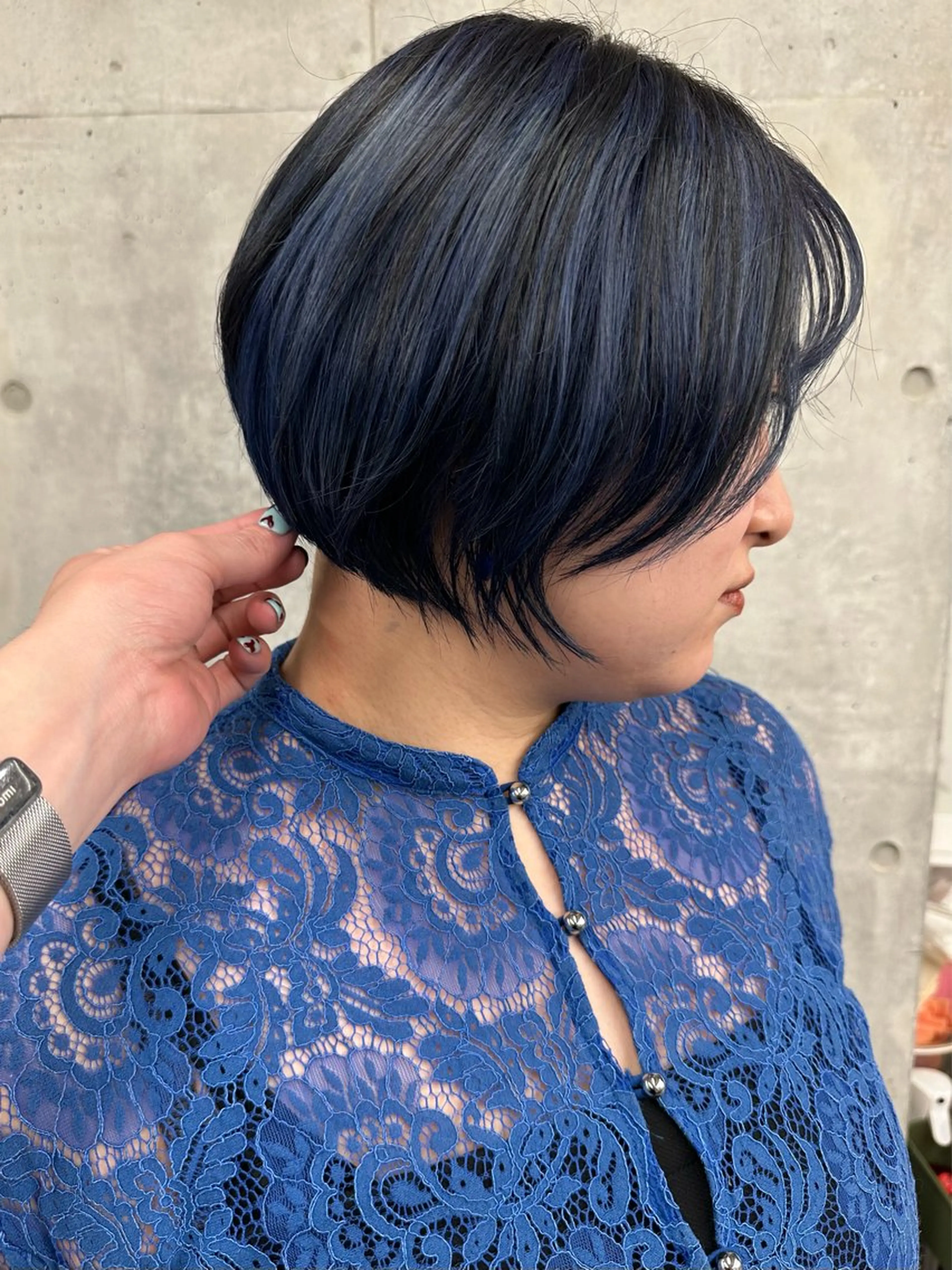 ショート カット トリートメント ヘッドスパ 小顔ボブ/お悩み解決 /ボブパーマ/とういのヘアスタイル