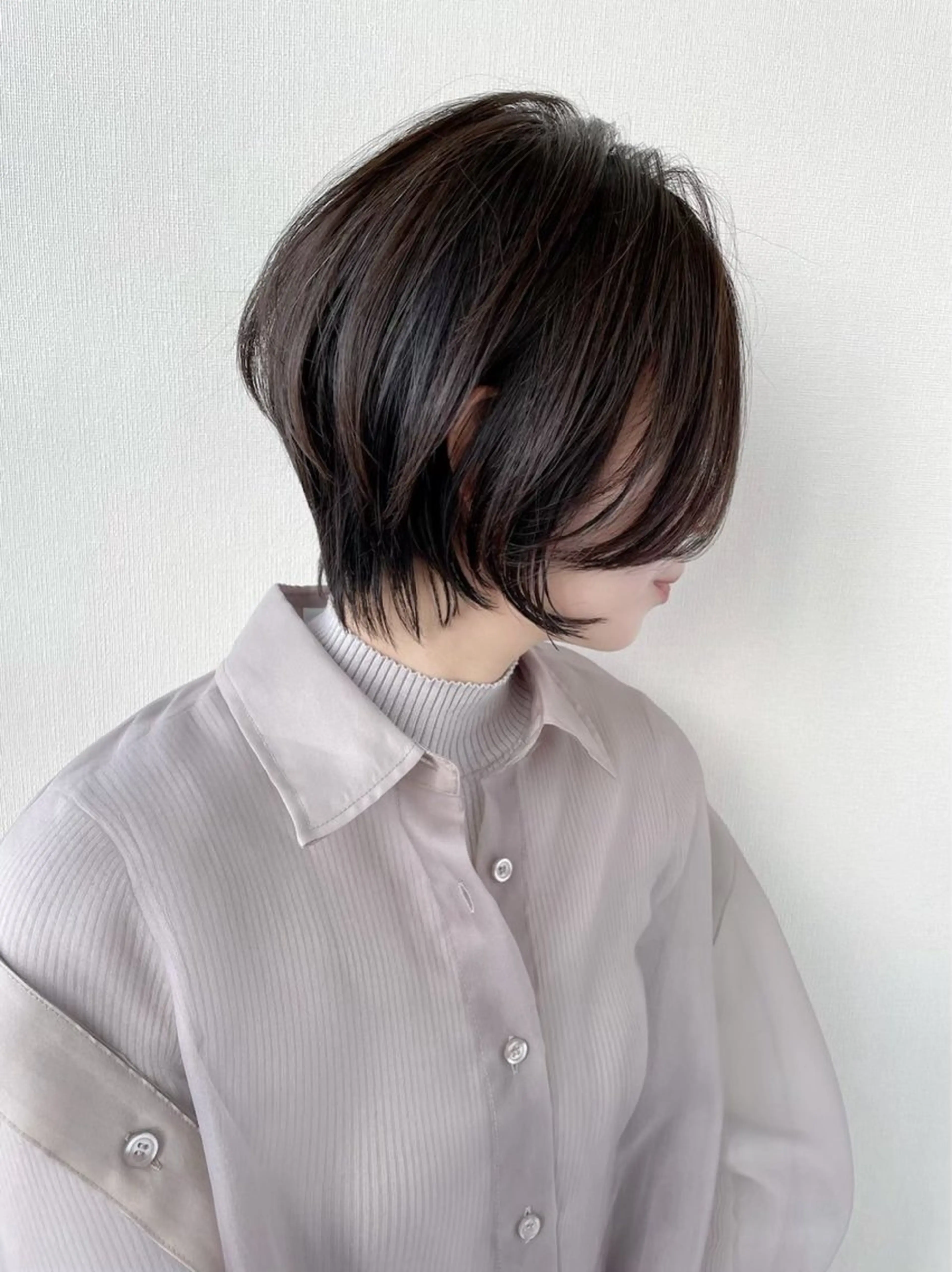 ショート カット トリートメント ボブ/ショートボブ/ 岡山駅/別曽遥也のヘアスタイル