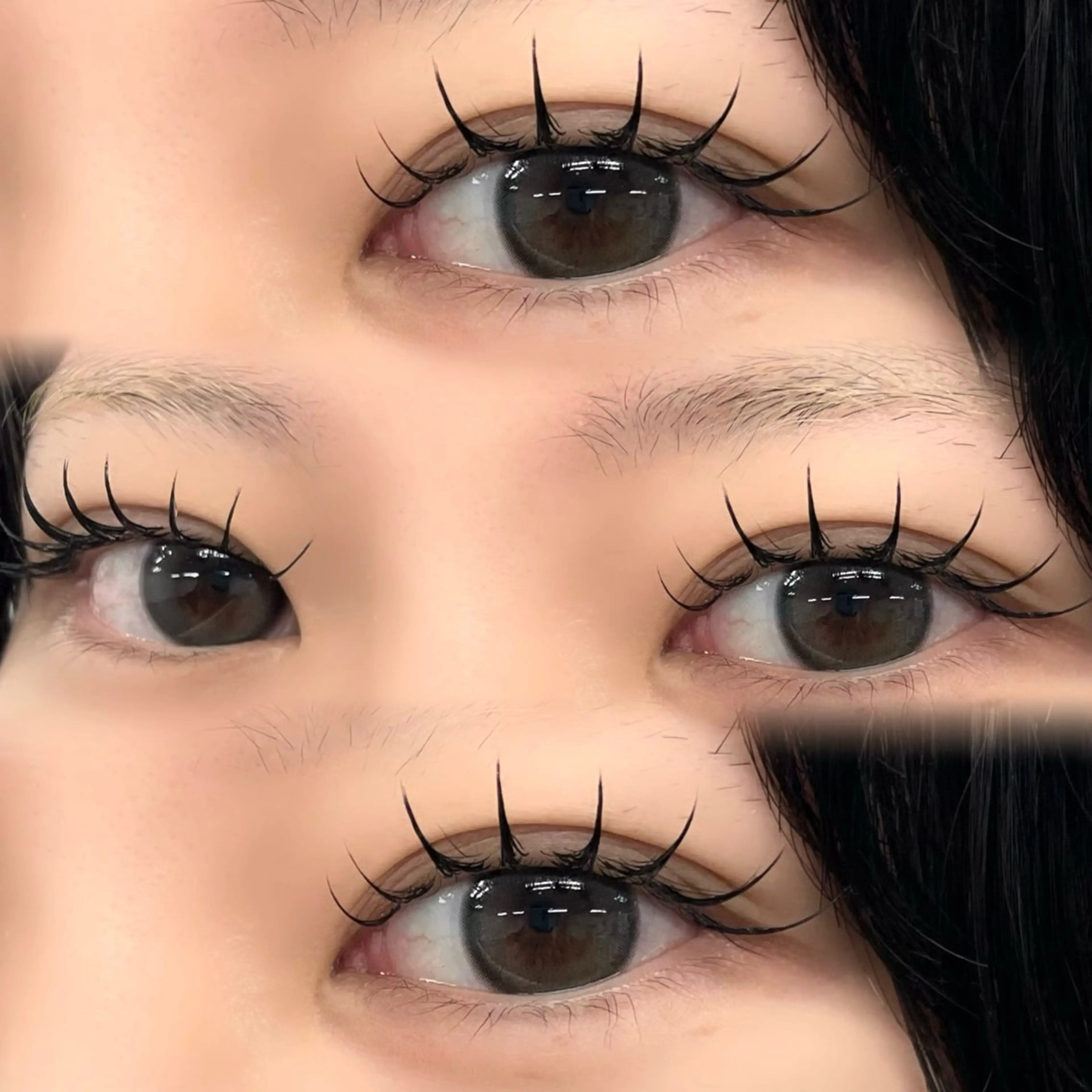 マツエク・マツパ マツエク Mell Yuuna ♡パリエク /束感のマツエク・マツパデザイン