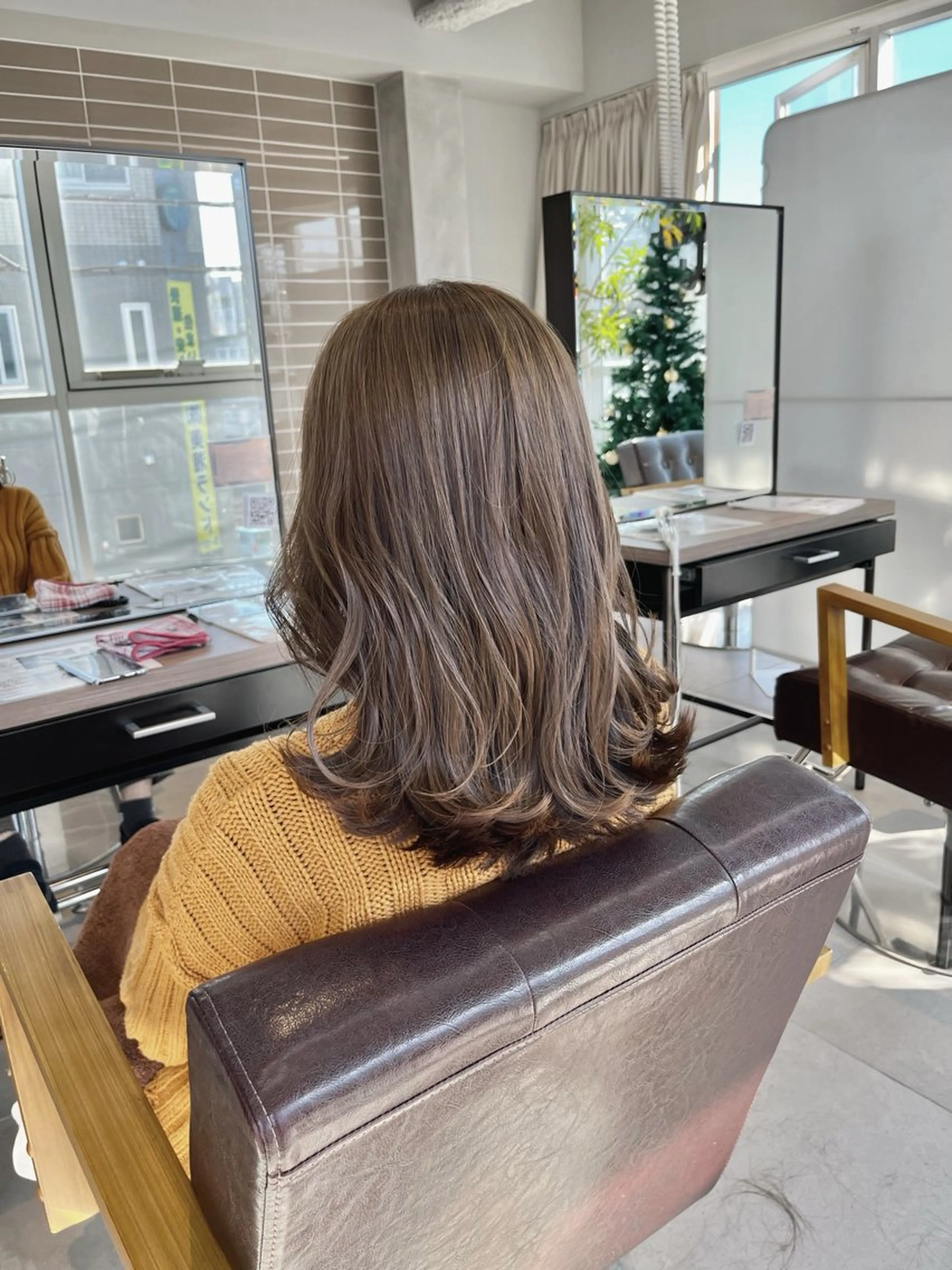 ミディアム カット ヘアカラー AKARI🌟ボブ/ ハイライト/似合わせのヘアスタイル