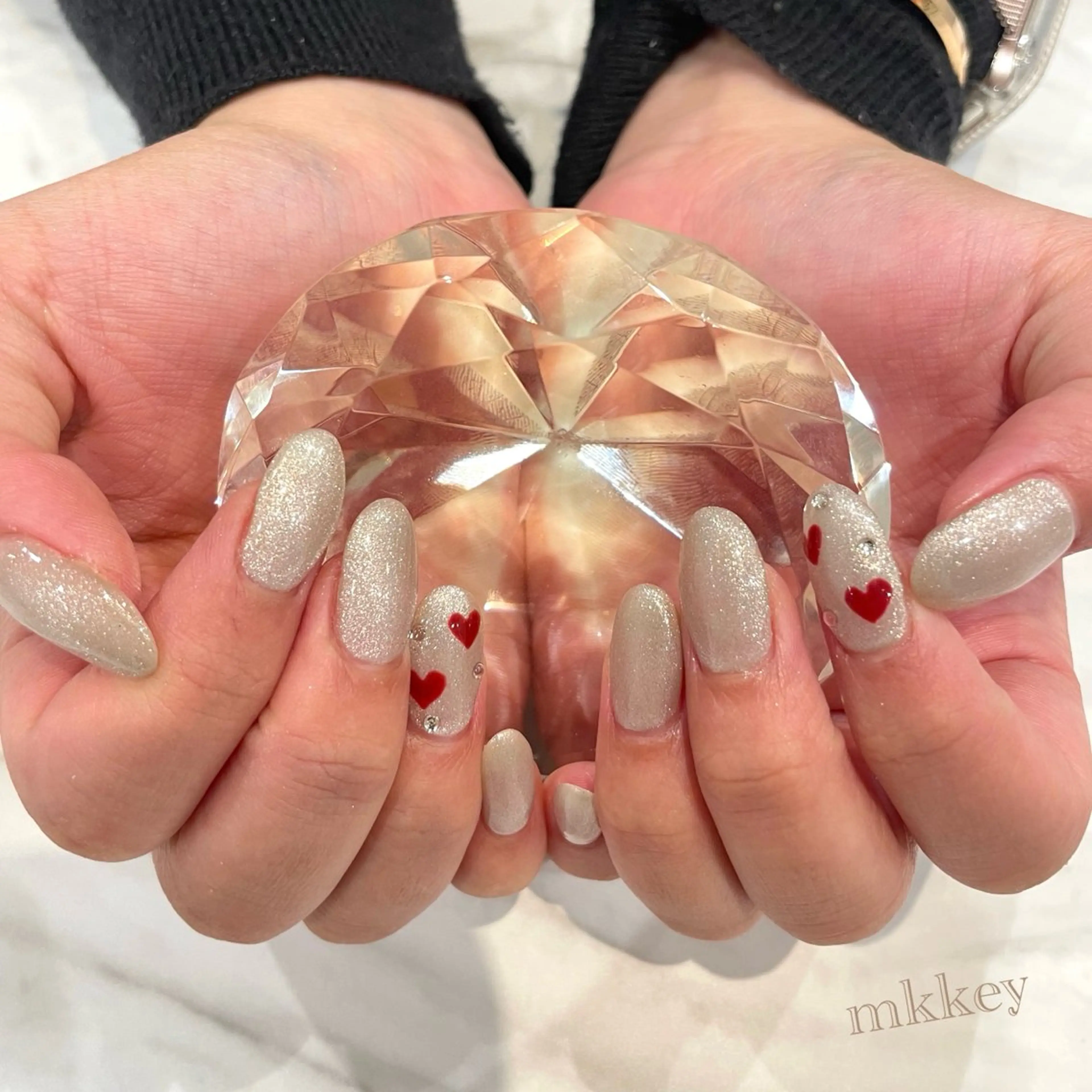 ネイル 冬ネイル クリスマス Liora所属・nail mnのネイルデザイン