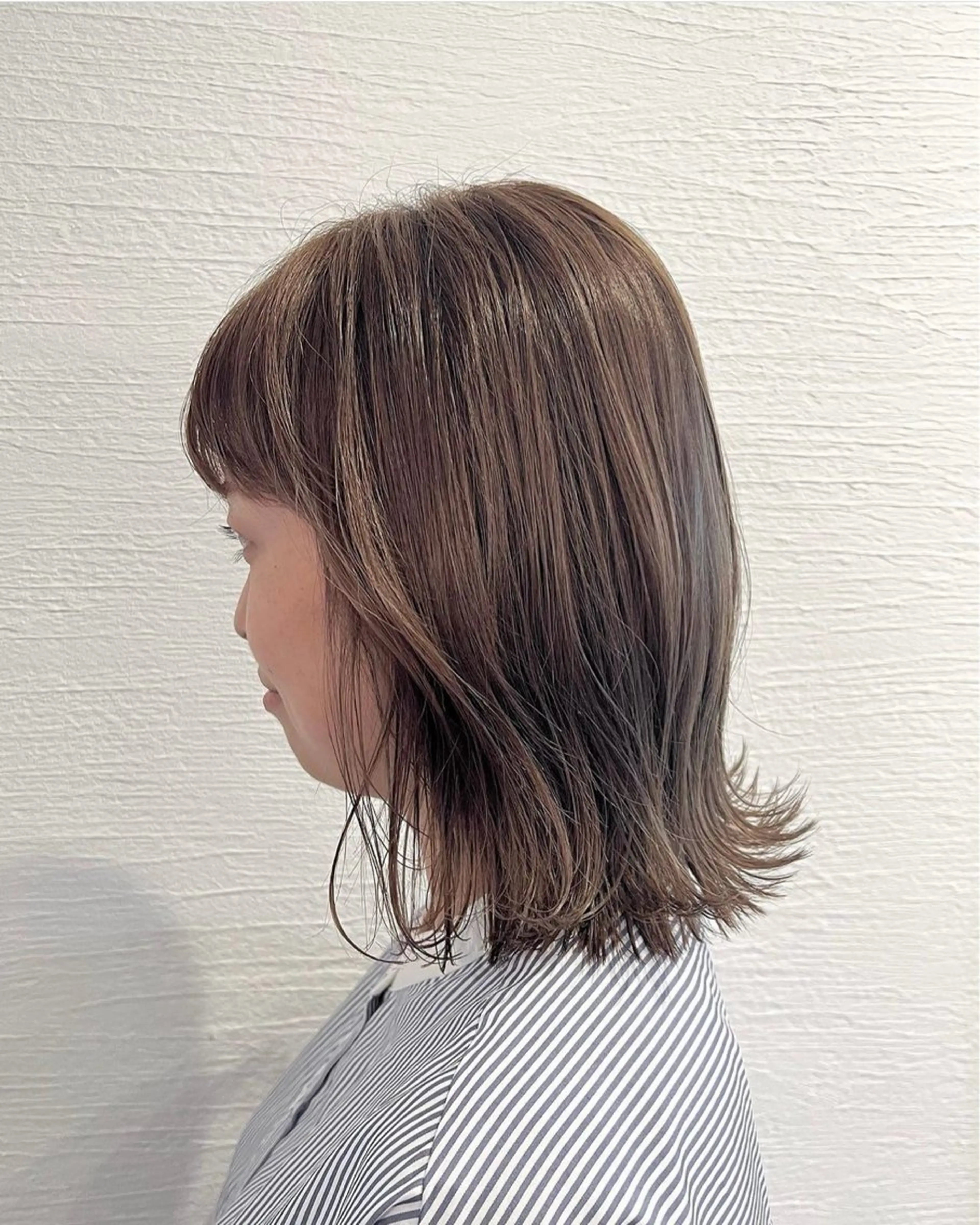 ミディアム Strawberry所属・原田 志保のヘアスタイル