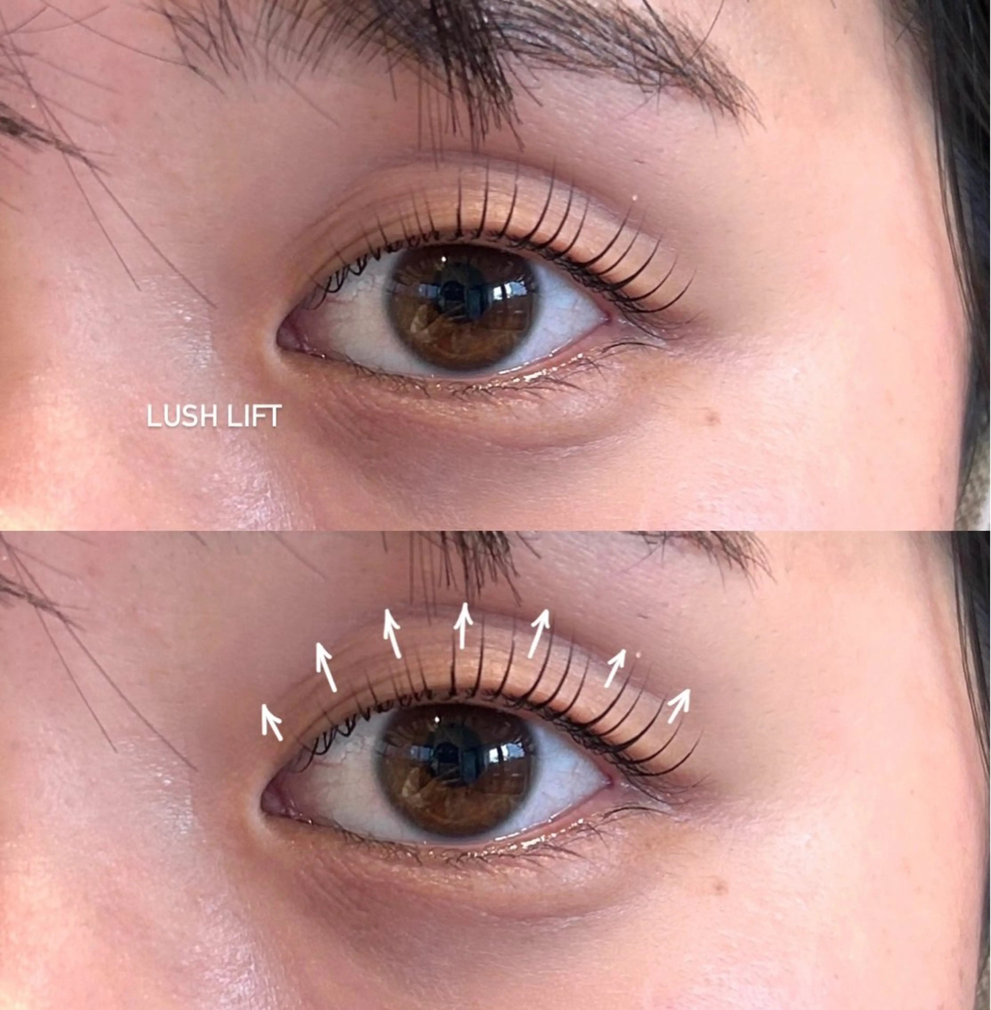 🎀似合わせまつげパーマ🎀ラッシュリフト⟡.·※マスカラオフありの場合＋¥550の写真