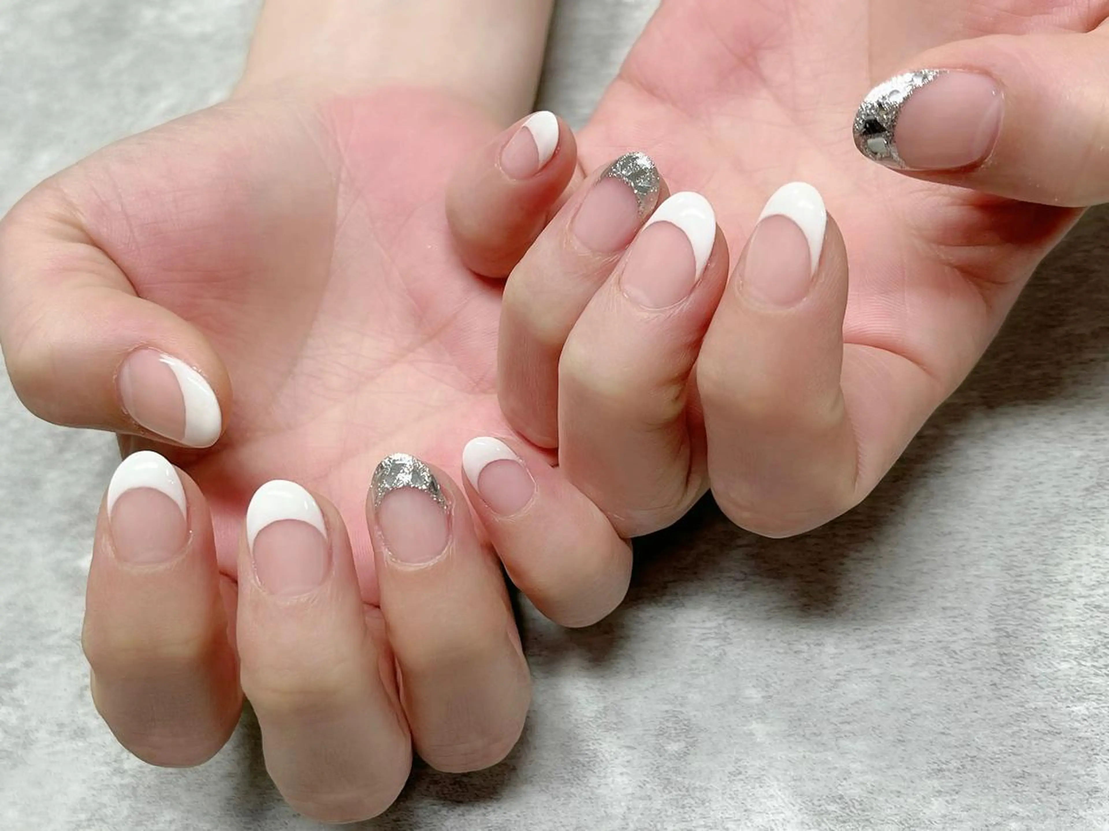 フレンチネイル🥀の写真