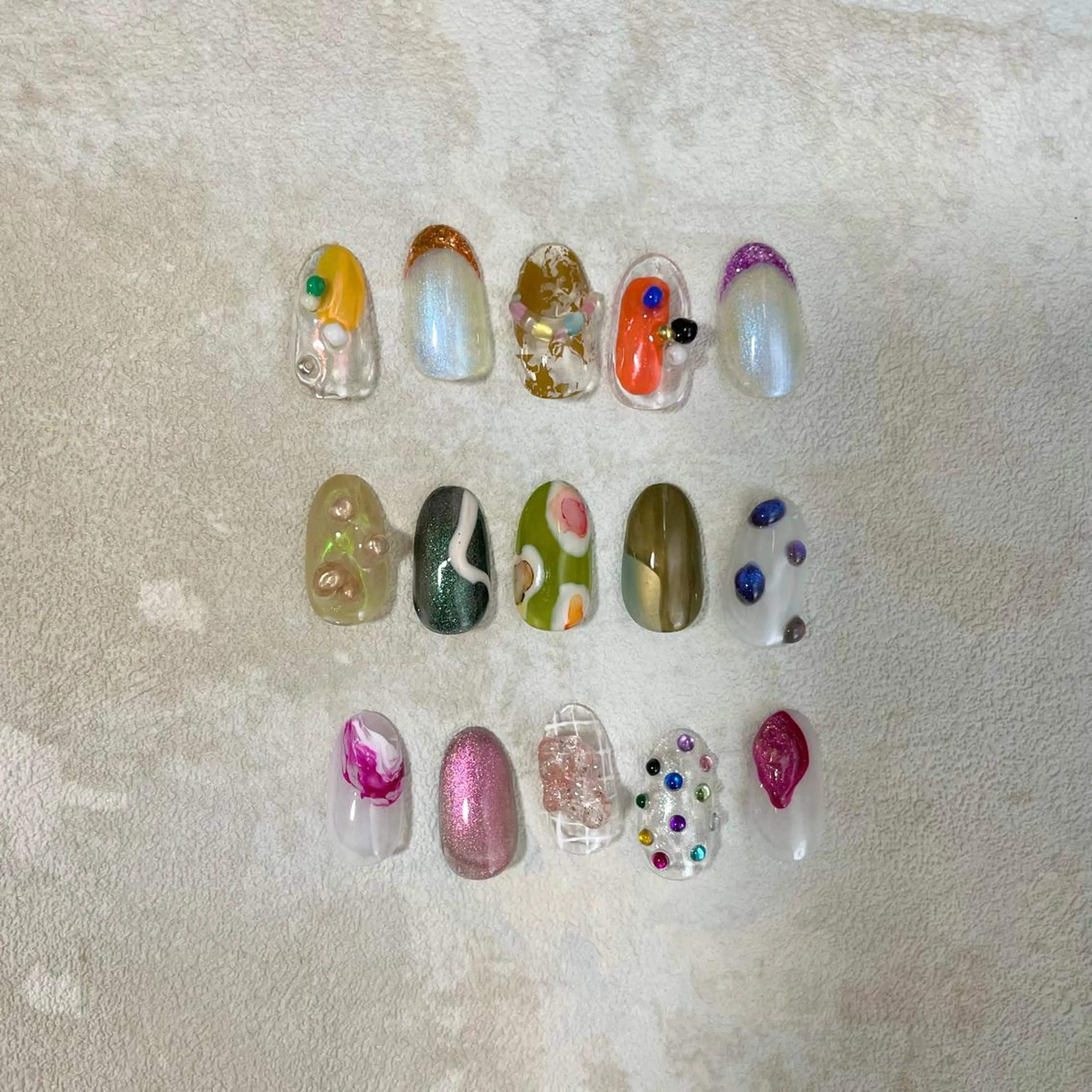 ネイル ano 生駒ネイルサロンのネイルデザイン