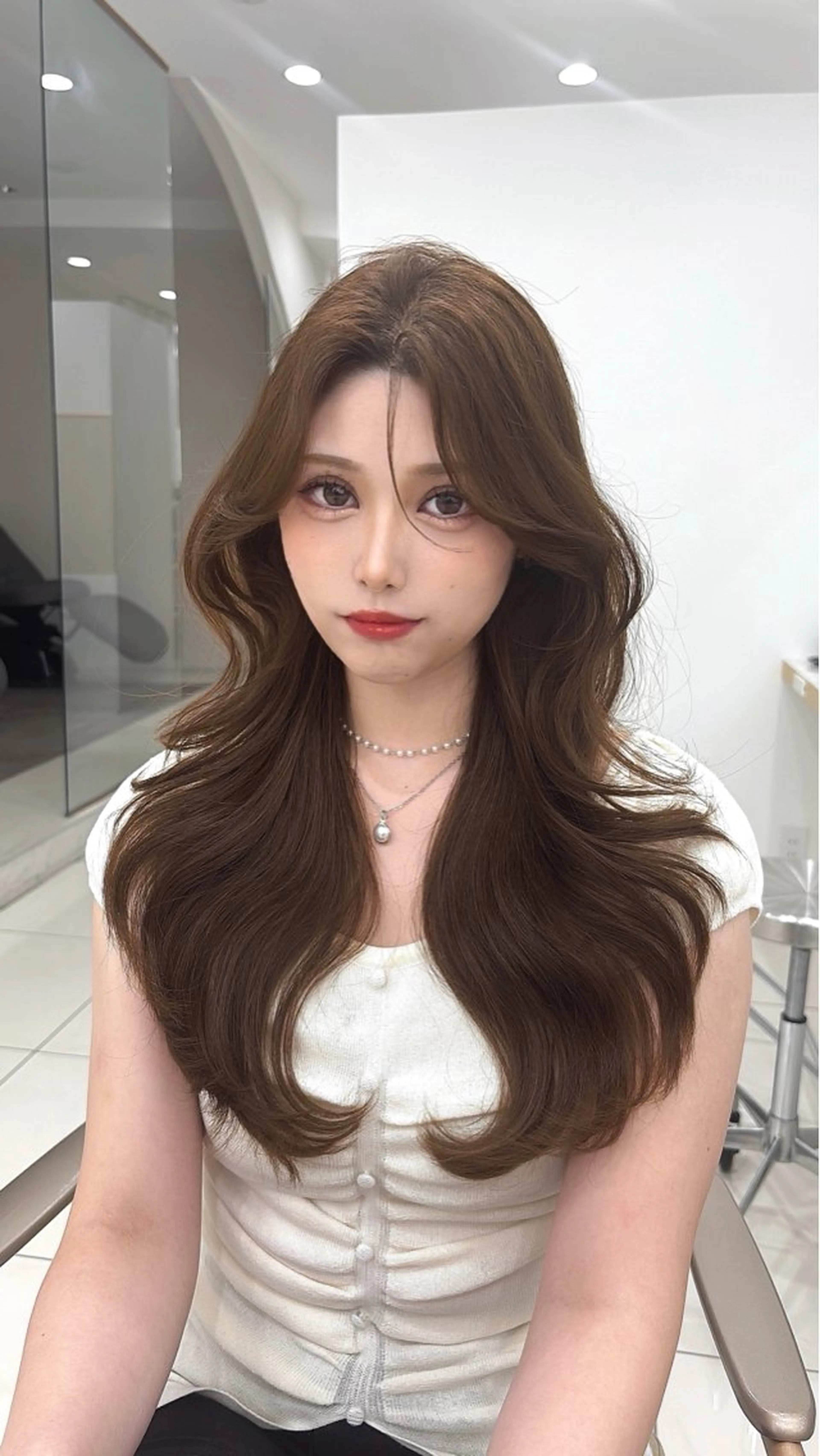 ロング 澤本 留依のヘアスタイル