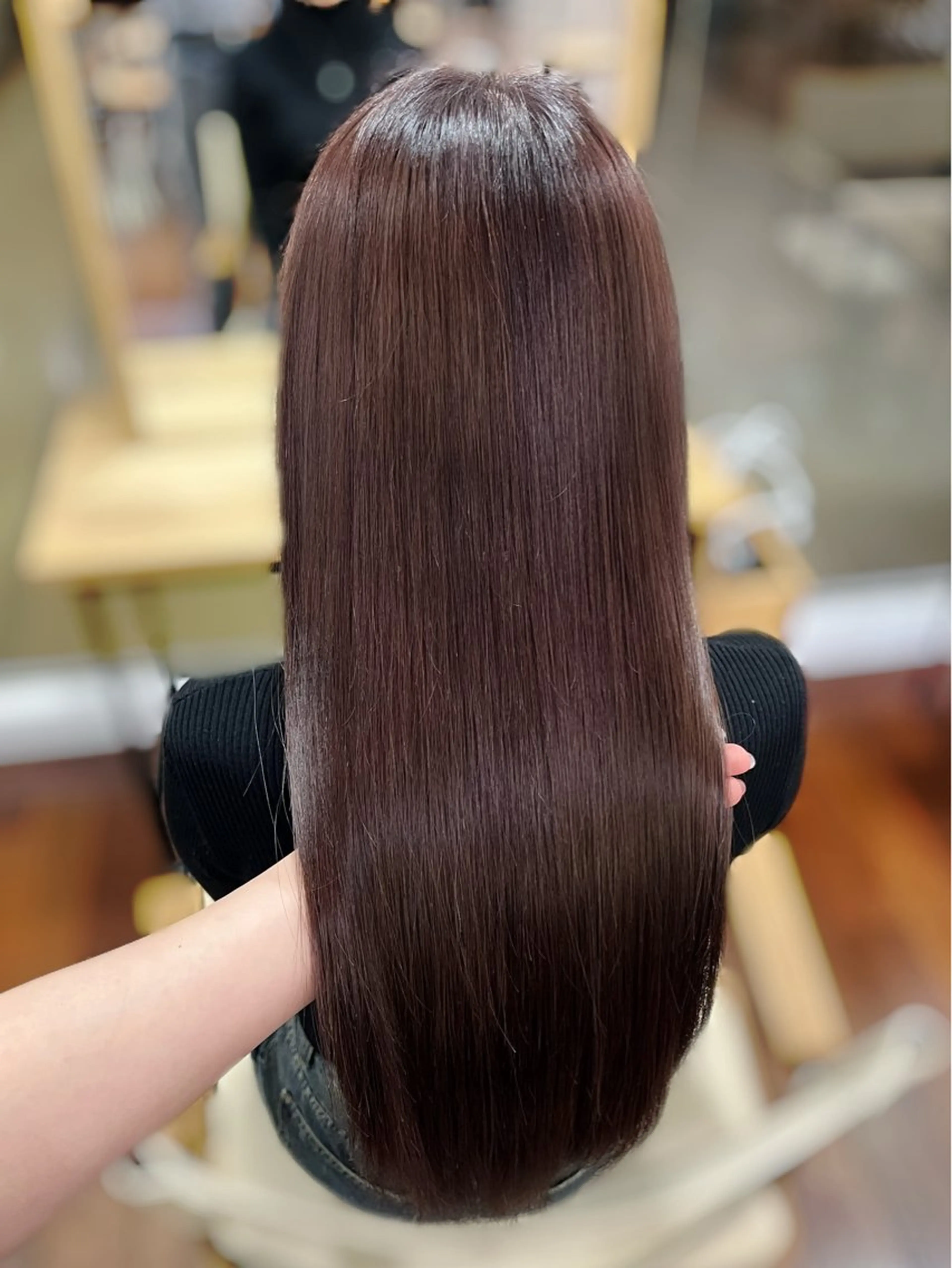 ロング カラー ヘアカラー ヴェリーテ所属・🎀仙台/ワンカラー /ありさ🎀のヘアスタイル