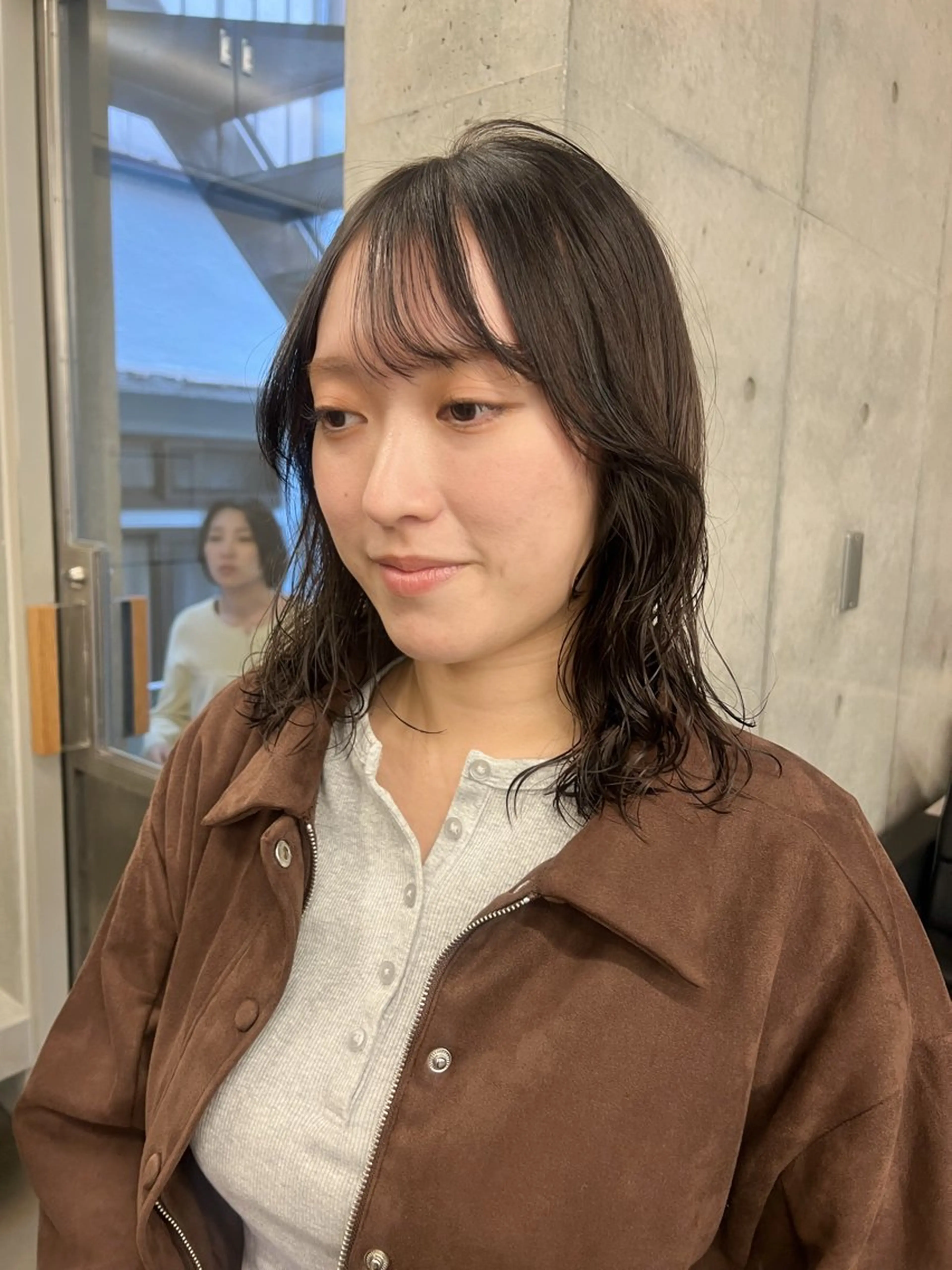 ミディアム パーマ カット パーマ トリートメント ボブ/パーマ 🐕🦺Nagiのヘアスタイル