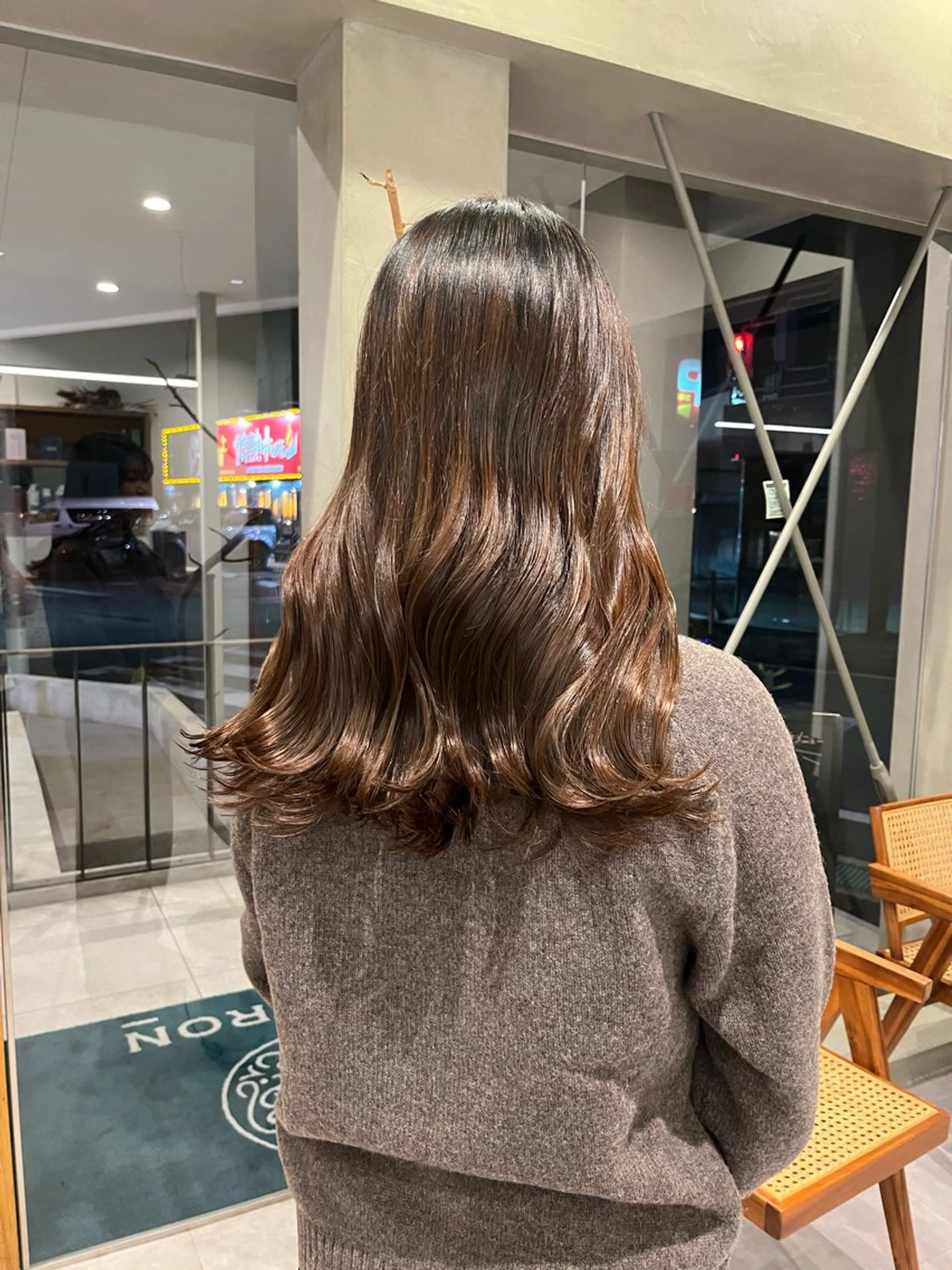 ロング ロング AILERON 陣岸のヘアスタイル