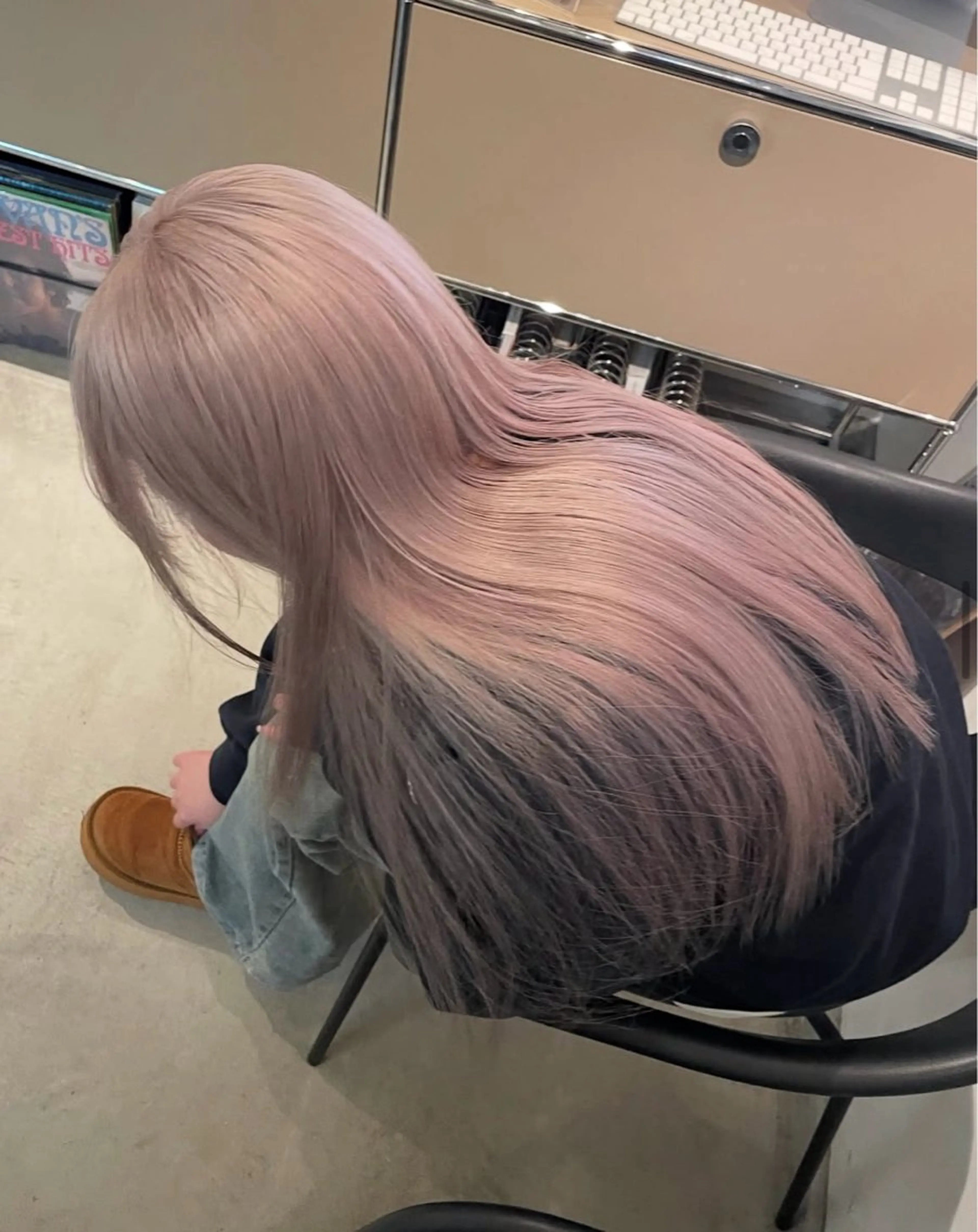 ロング Rosso Hair＆SPA 大橋店所属・yuumi／透明感 カラー♩のヘアスタイル