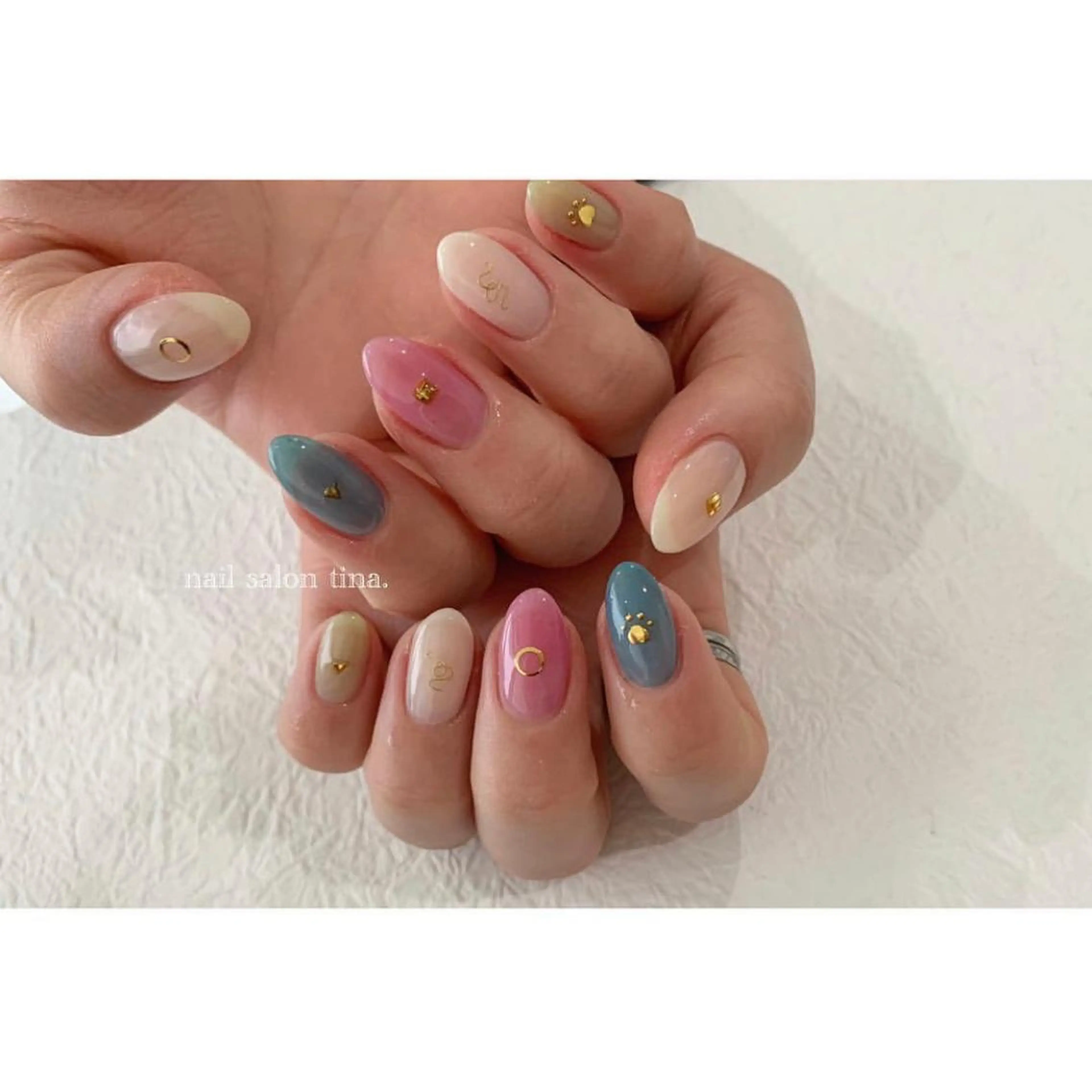 ネイル nail salon tina.所属・中山 はづきのネイルデザイン