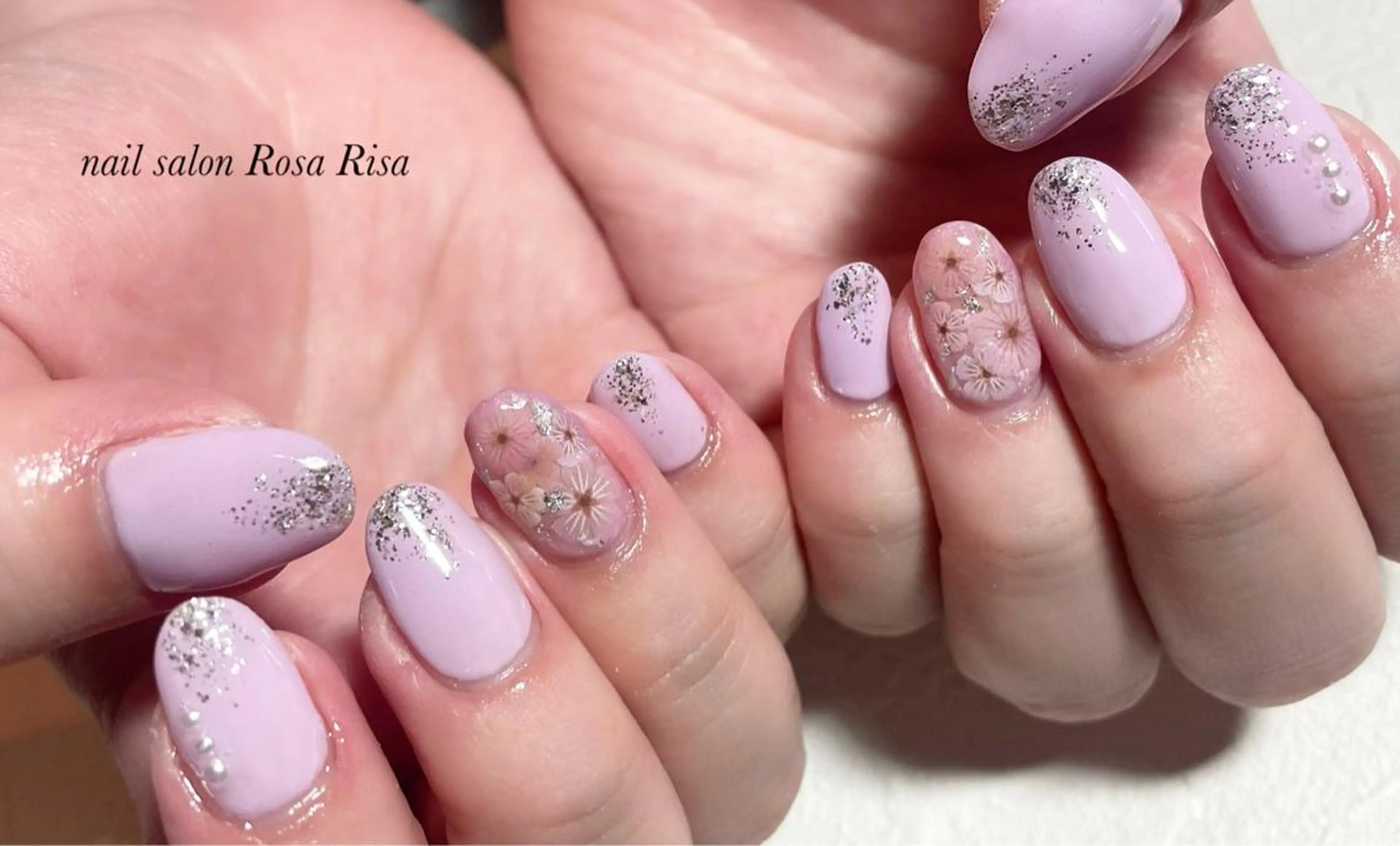 ミディアム ネイル ハンドネイル ネイルスタジオ シェイクユアハンズのネイルデザイン