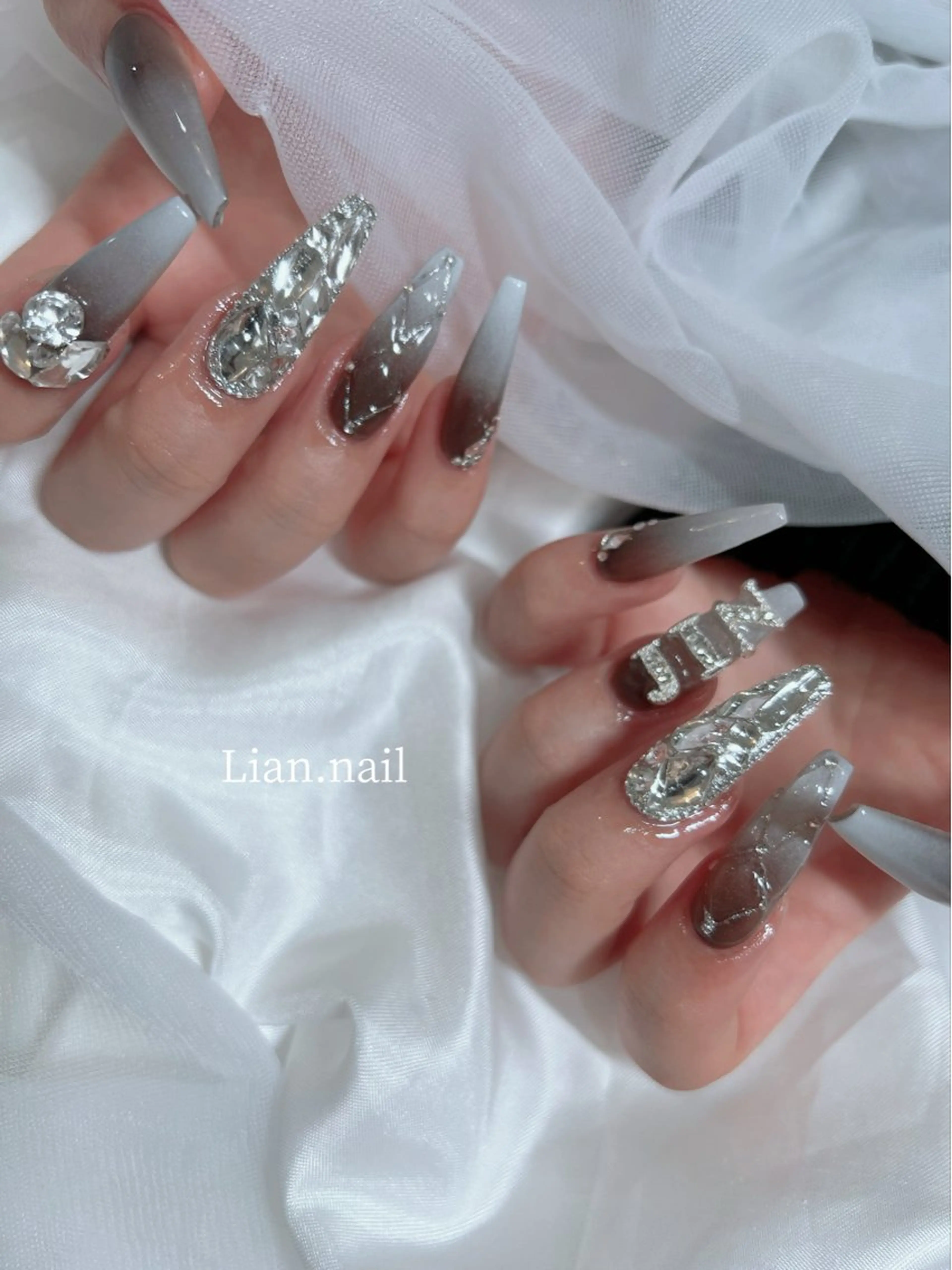 ロング Lian nailのネイルデザイン