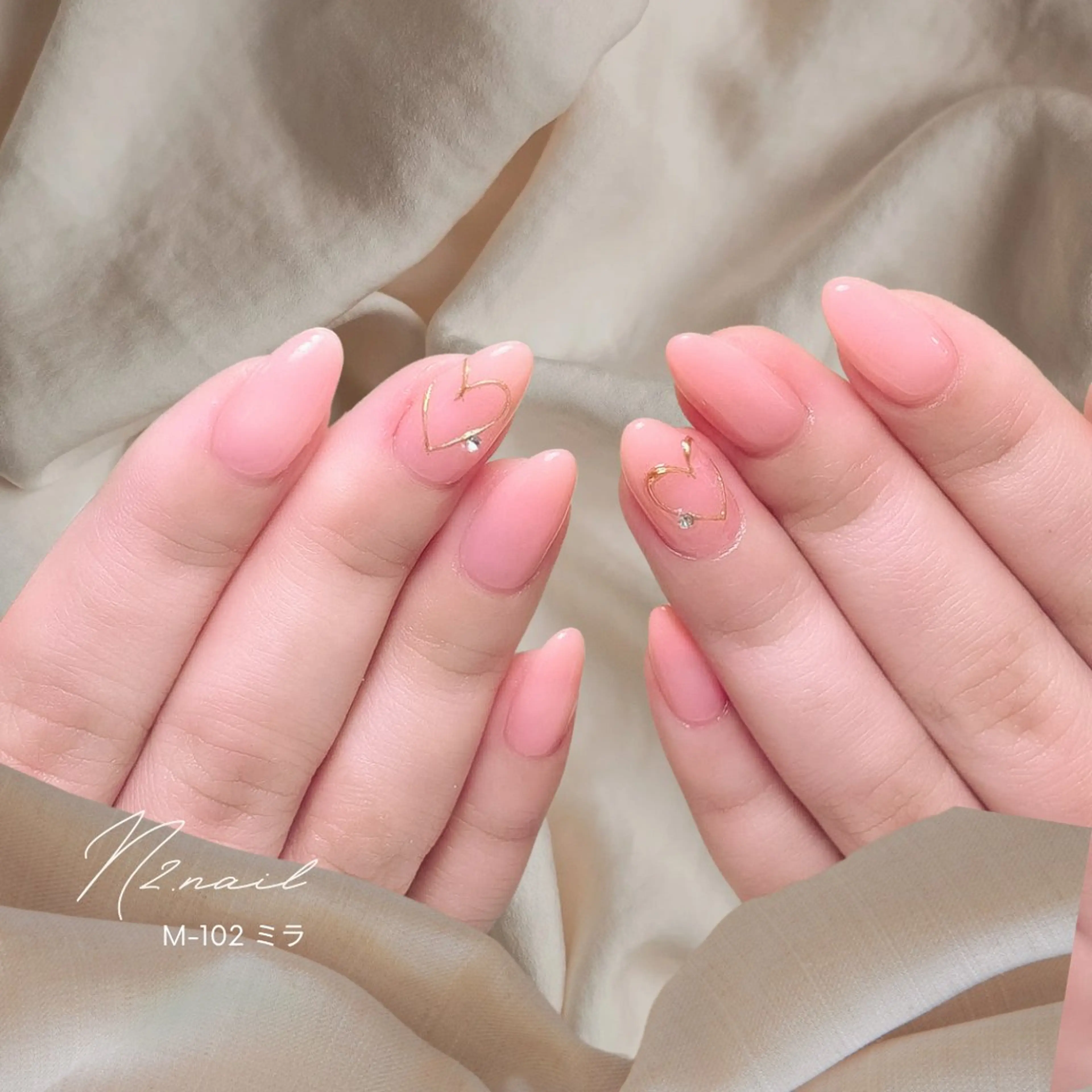 セミロング ハンドネイル N2.nail所属・N2 nailのネイルデザイン