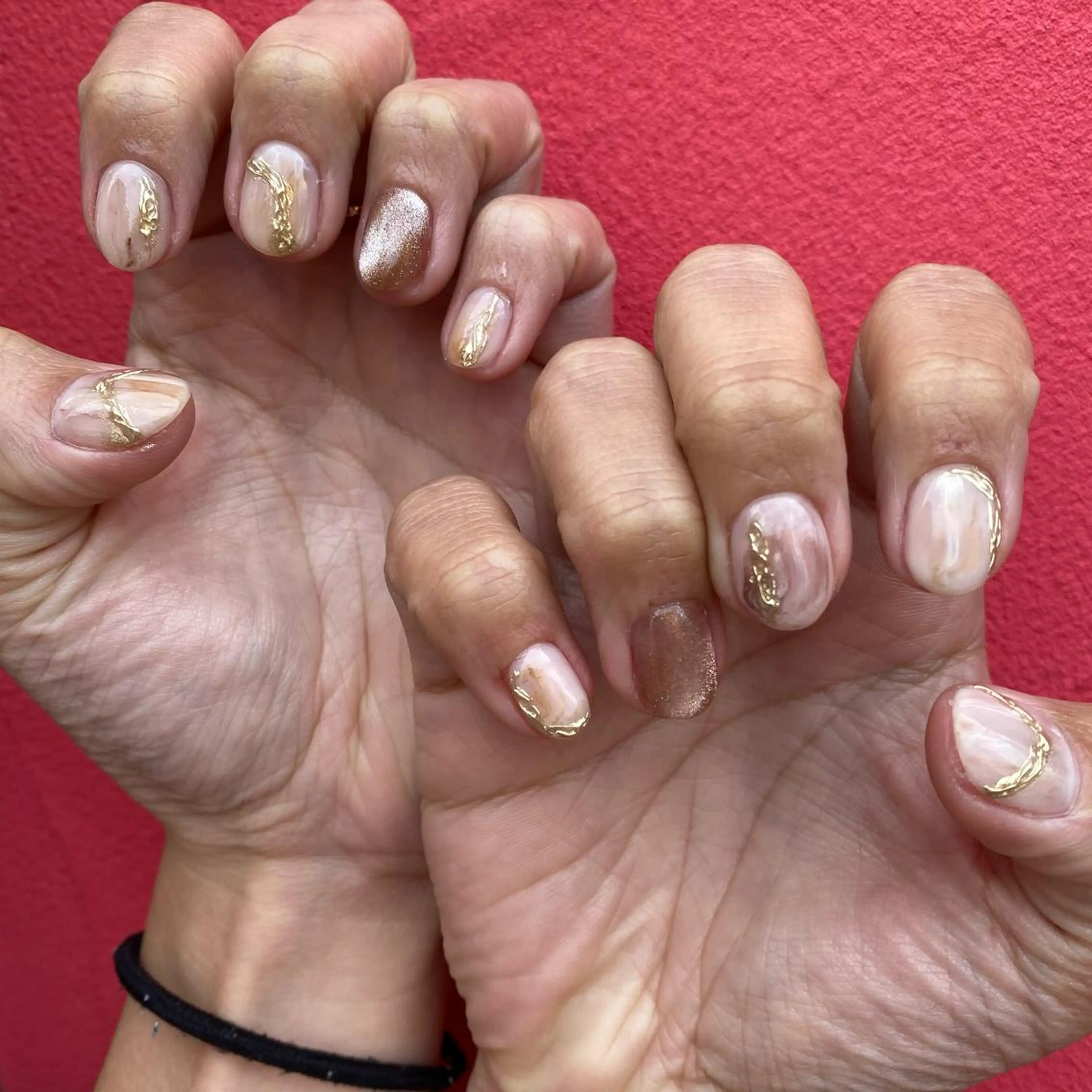 ネイル ニュアンスネイル シンプルネイル Re:Smil所属・☺︎ NOZOMI☺︎のネイルデザイン