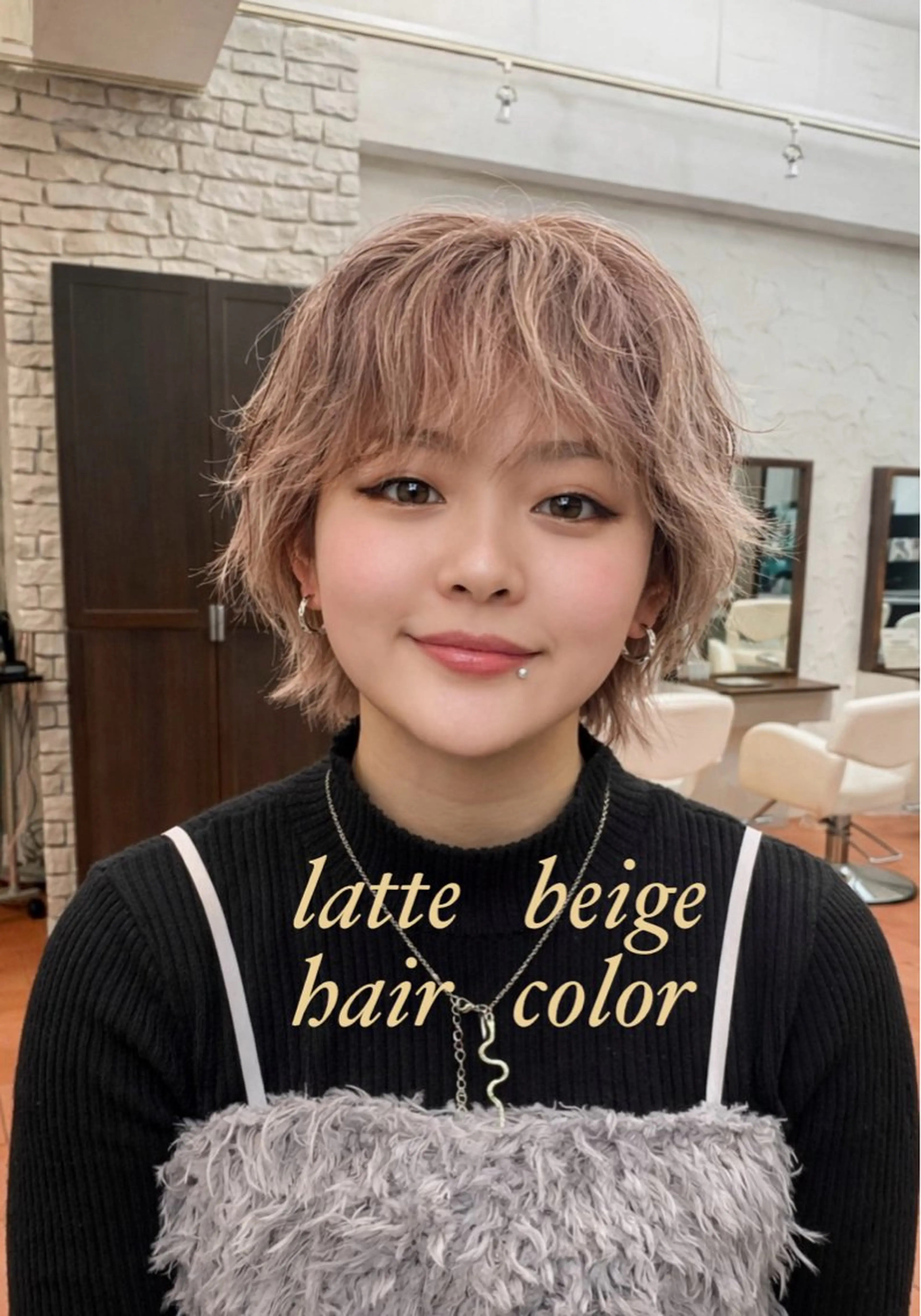 ショート カラー カット ヘアカラー トリートメント M.SLASH 辻 孝志のヘアスタイル