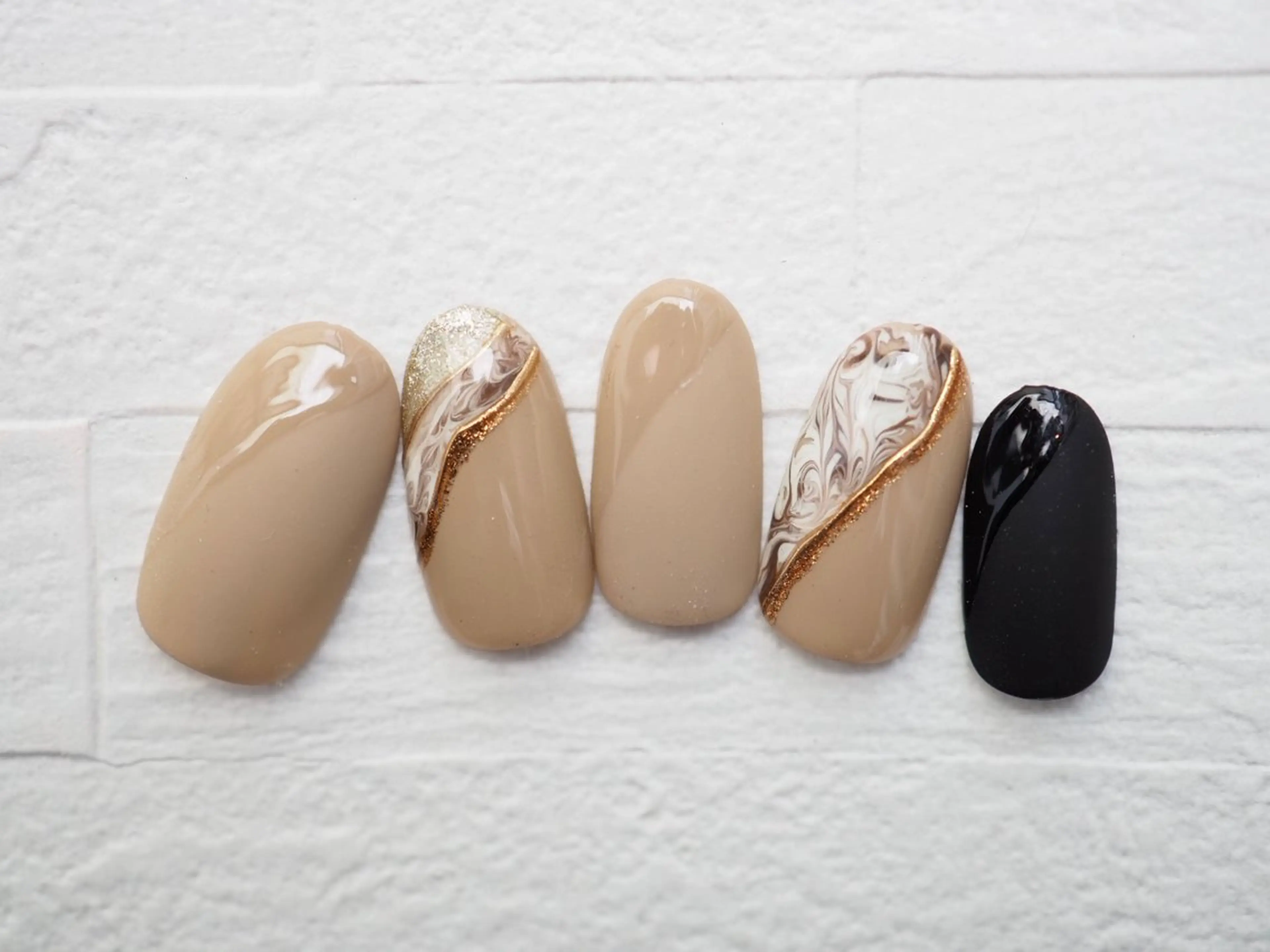 ネイル ハンドネイル トップネイリスト Ribbon立川店のネイルデザイン