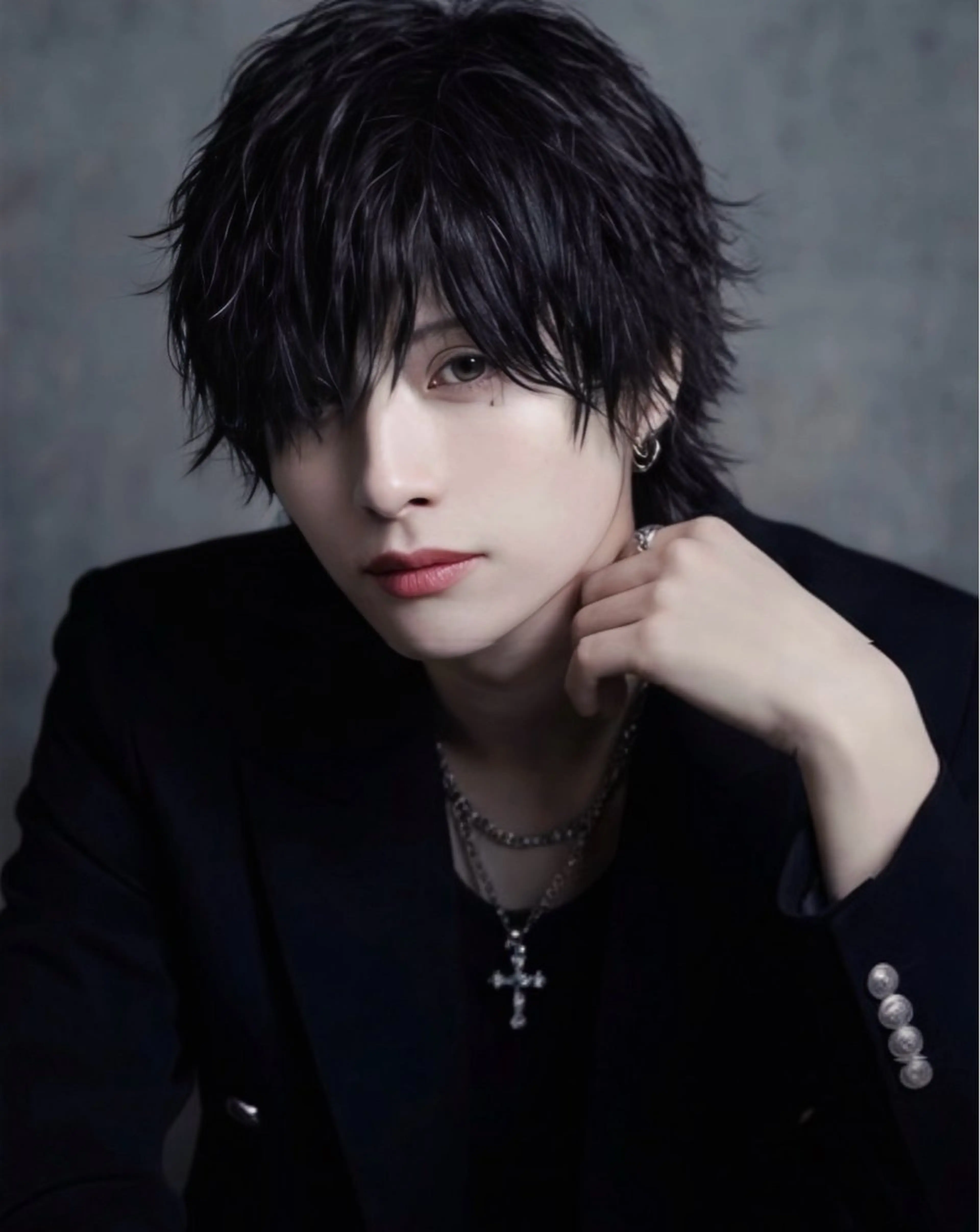 メンズカット+波巻きパーマ￥9480[梅田/メンズサロン/波巻きスパイラルパーマ]の写真