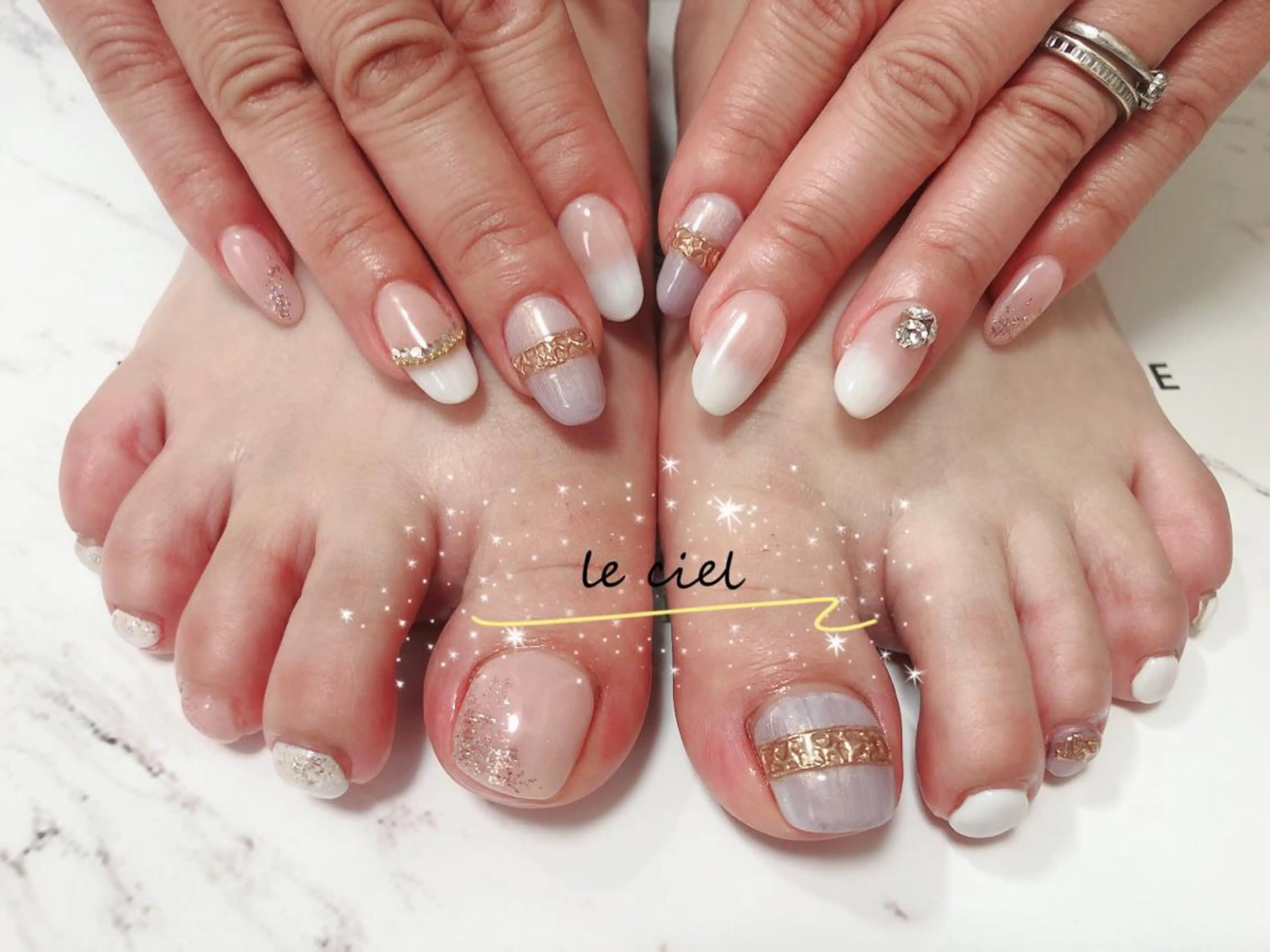 ネイル フットネイル Naka Rieのネイルデザイン