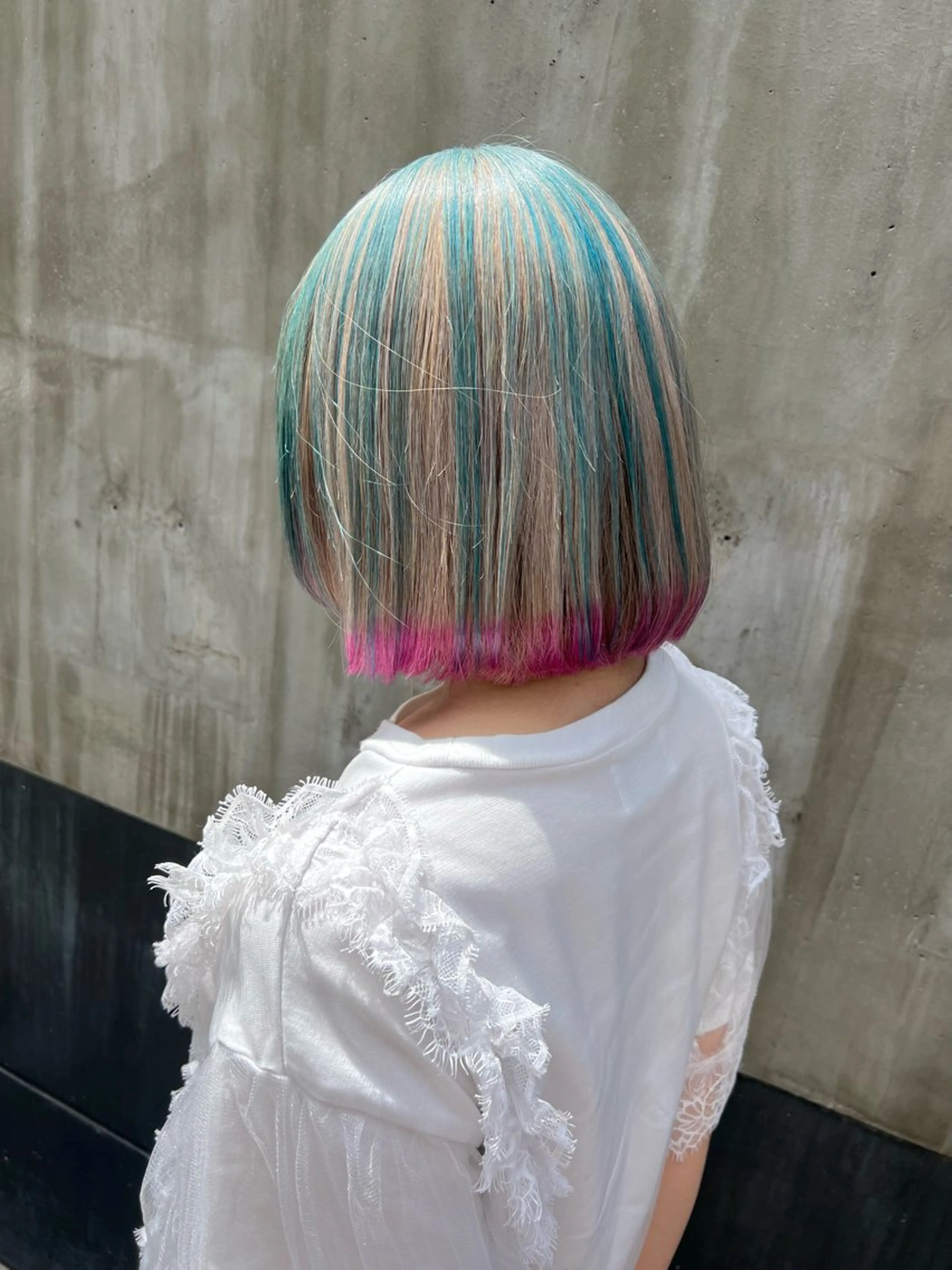 ミディアム カラー 🍇おぐら めぐみ🍇のヘアスタイル