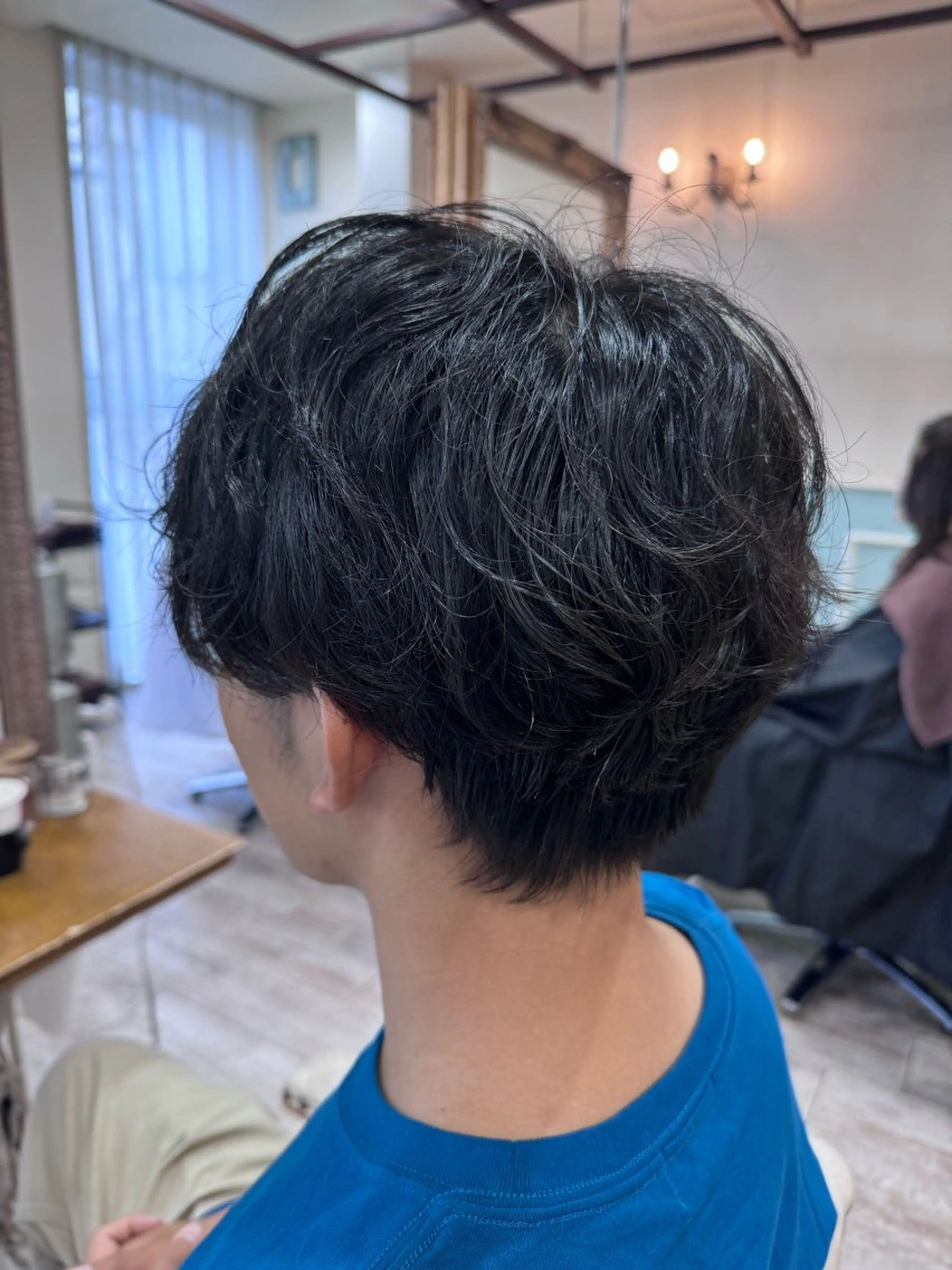 パーマ メンズ メンズパーマ ニュアンスパーマ カット パーマ トリートメント 新越谷noble店長 松本拓也▶◀*.のヘアスタイル