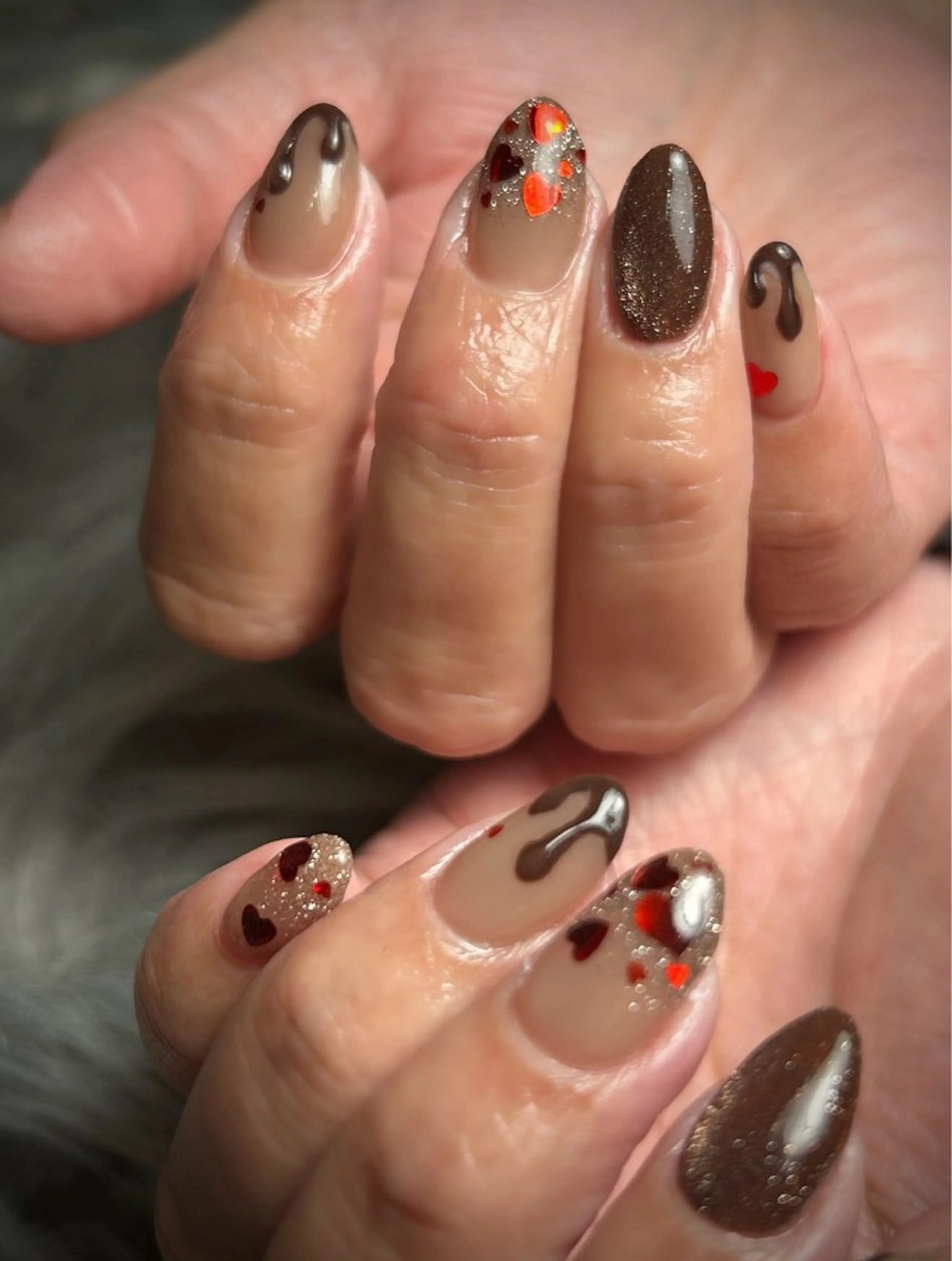 ネイル 持ち込み ハンドネイル 片岡 ひかるのネイルデザイン