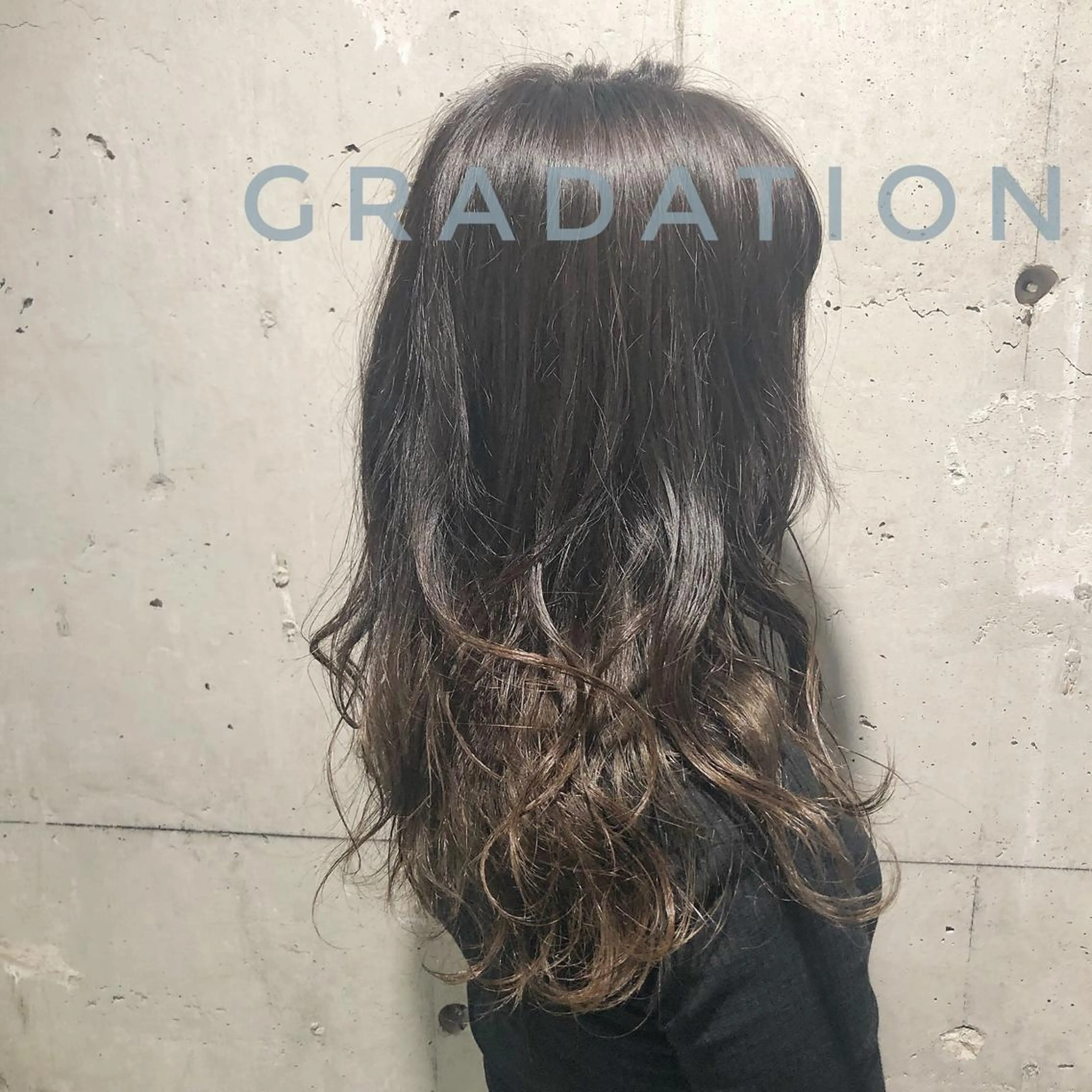 ロング カラー グラデーションカラー YU-KA ✂︎ROSSOのヘアスタイル