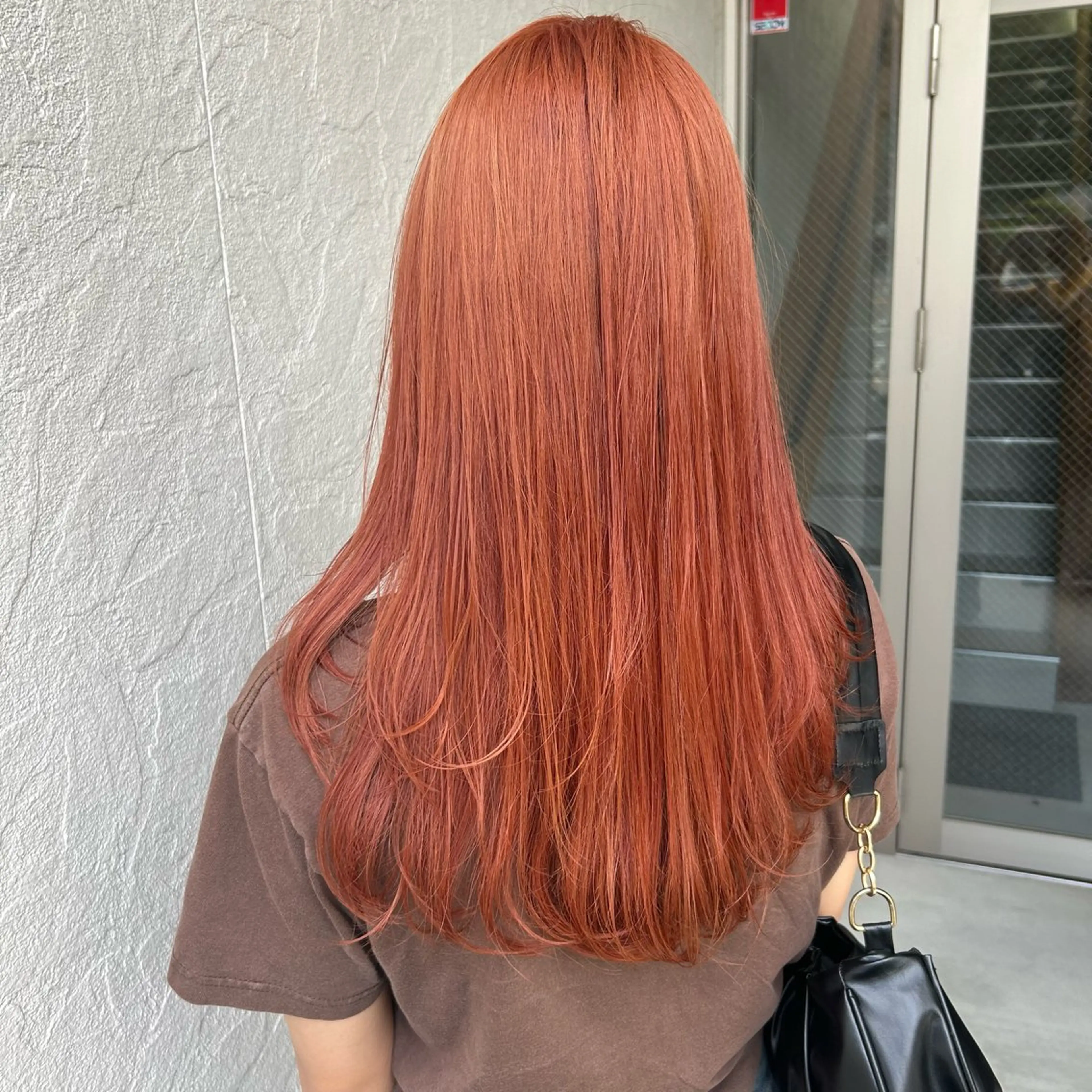 ロング ヘアカラー トリートメント 🌼RIKA🌼レデ ィース専門💖のヘアスタイル