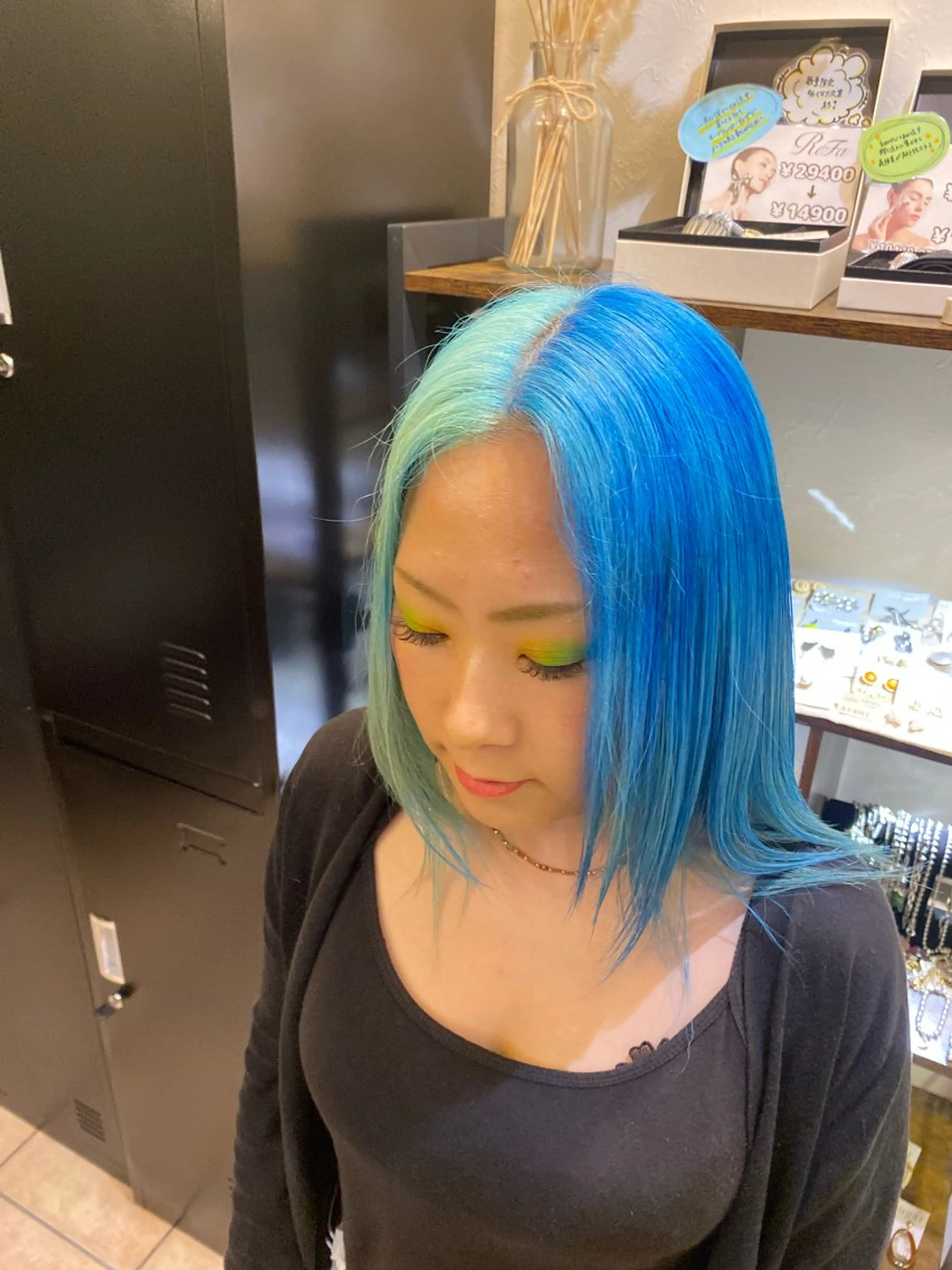 セミロング カラー 西田辺/ タカスナオヤのヘアスタイル