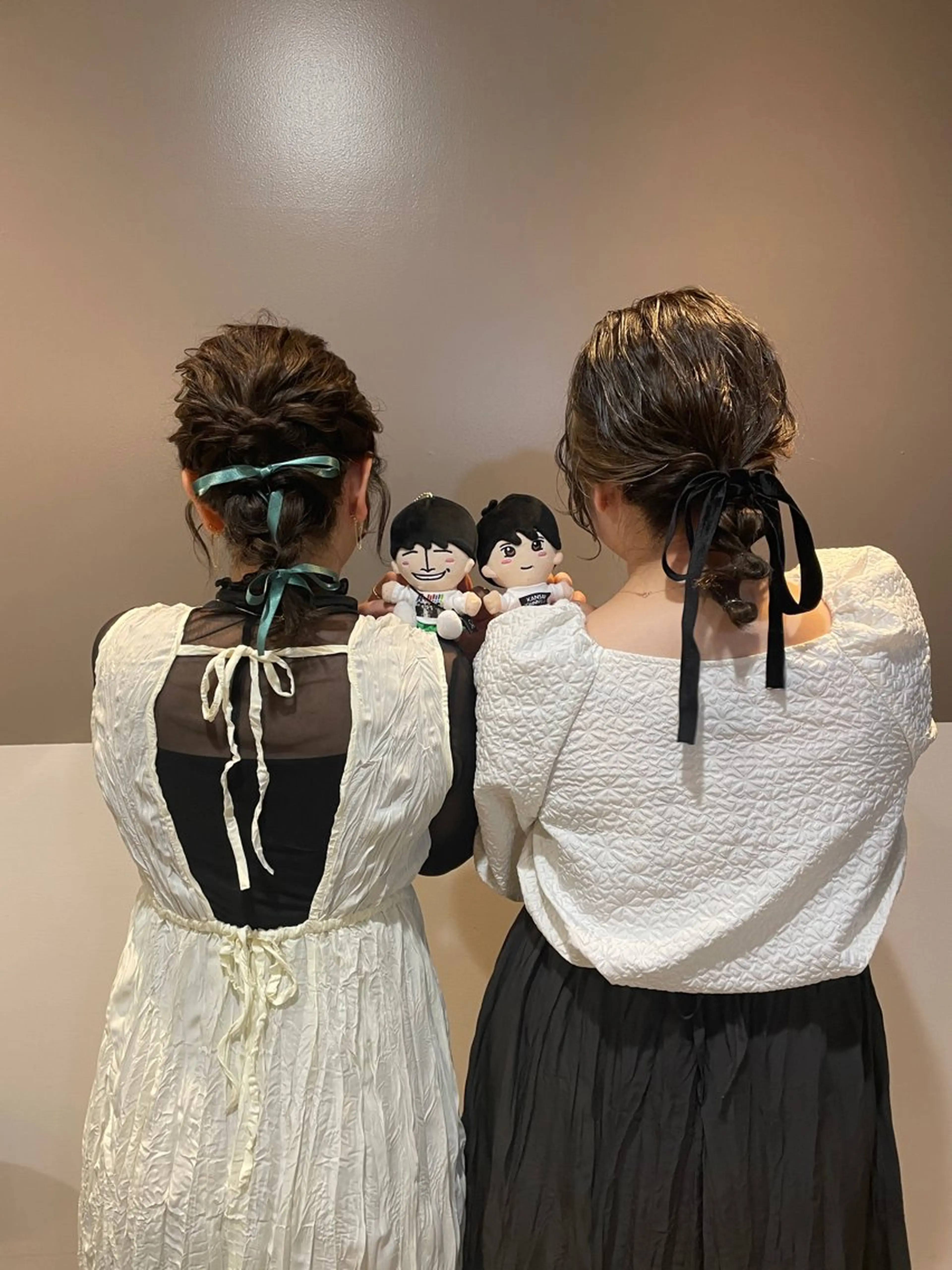 LIVEやイベントに💘ヘアセット　　　　　　　　　　　　　　推しと一緒にお写真撮らせてください🤍の写真