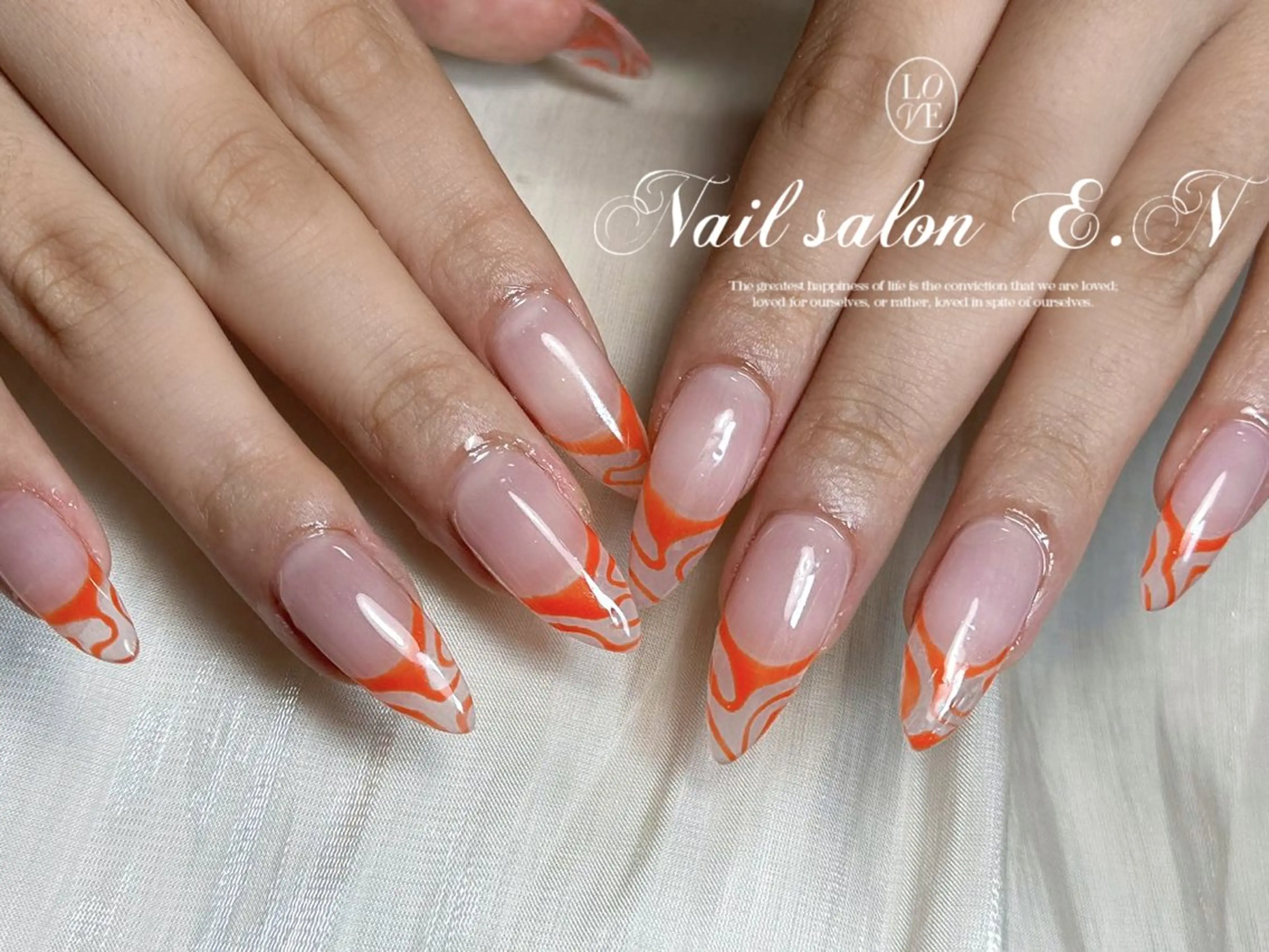 ネイル E.N🦋 長さ出し/持ち込みのネイルデザイン