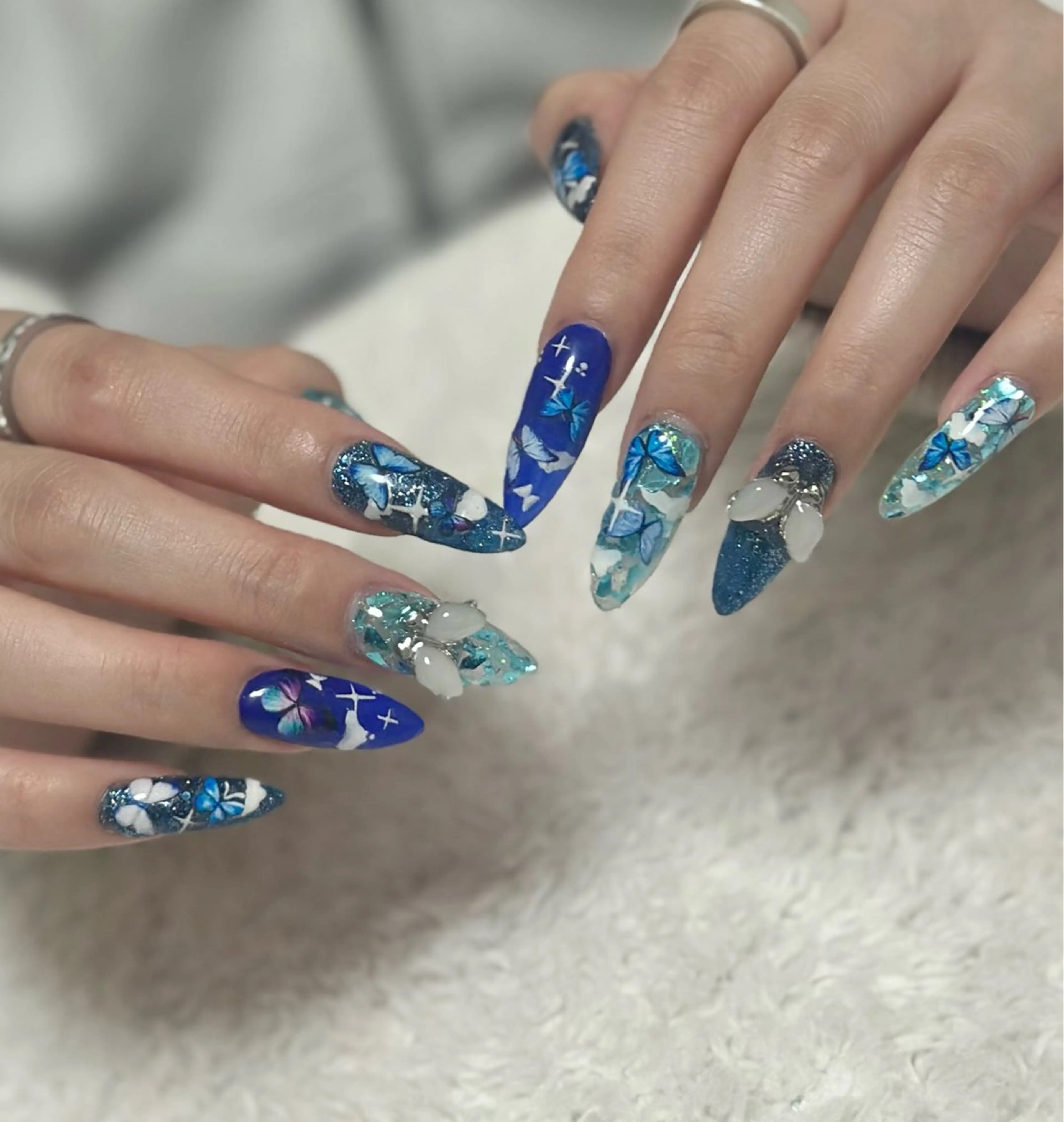 ネイル 富岡 妃奈のネイルデザイン