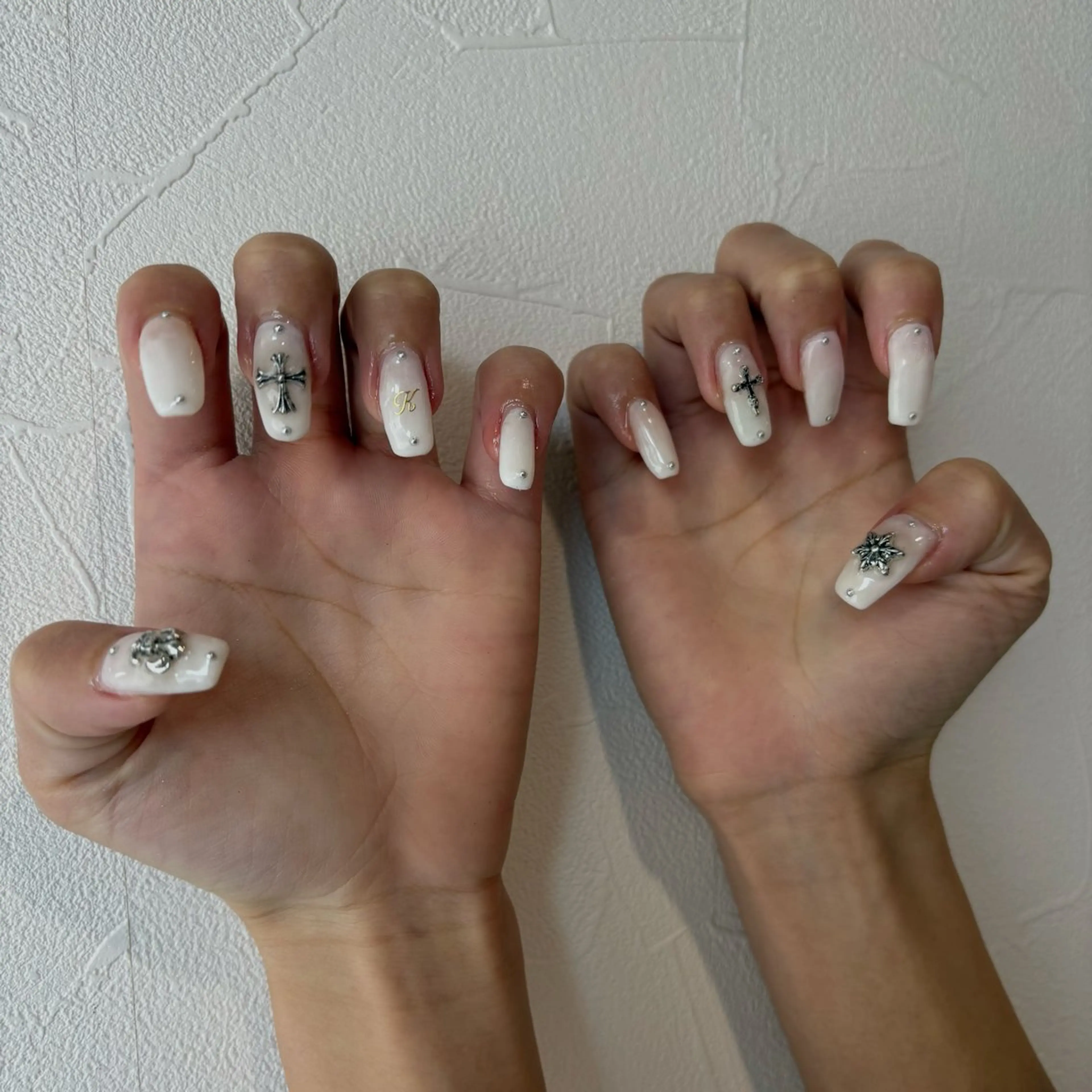 ネイル アートネイル クリアネイル 長さ出し 韓国ネイル ニュアンスネイル vante_aimi .パラジェル取扱店のネイルデザイン