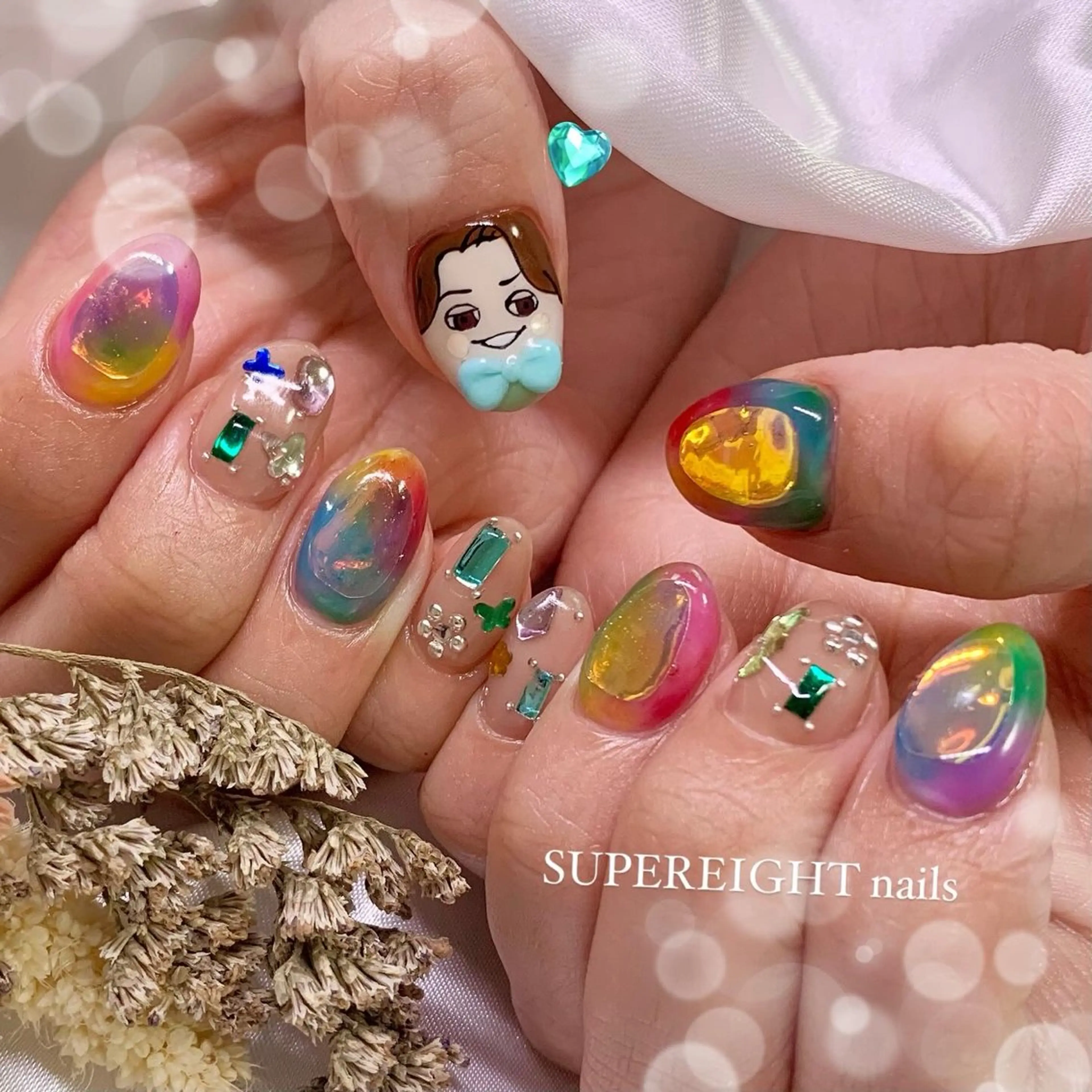 ネイル アートネイル ハンドネイル Nail room Cinnamil【しなみる】所属・Cinnamil オーナーRioのネイルデザイン