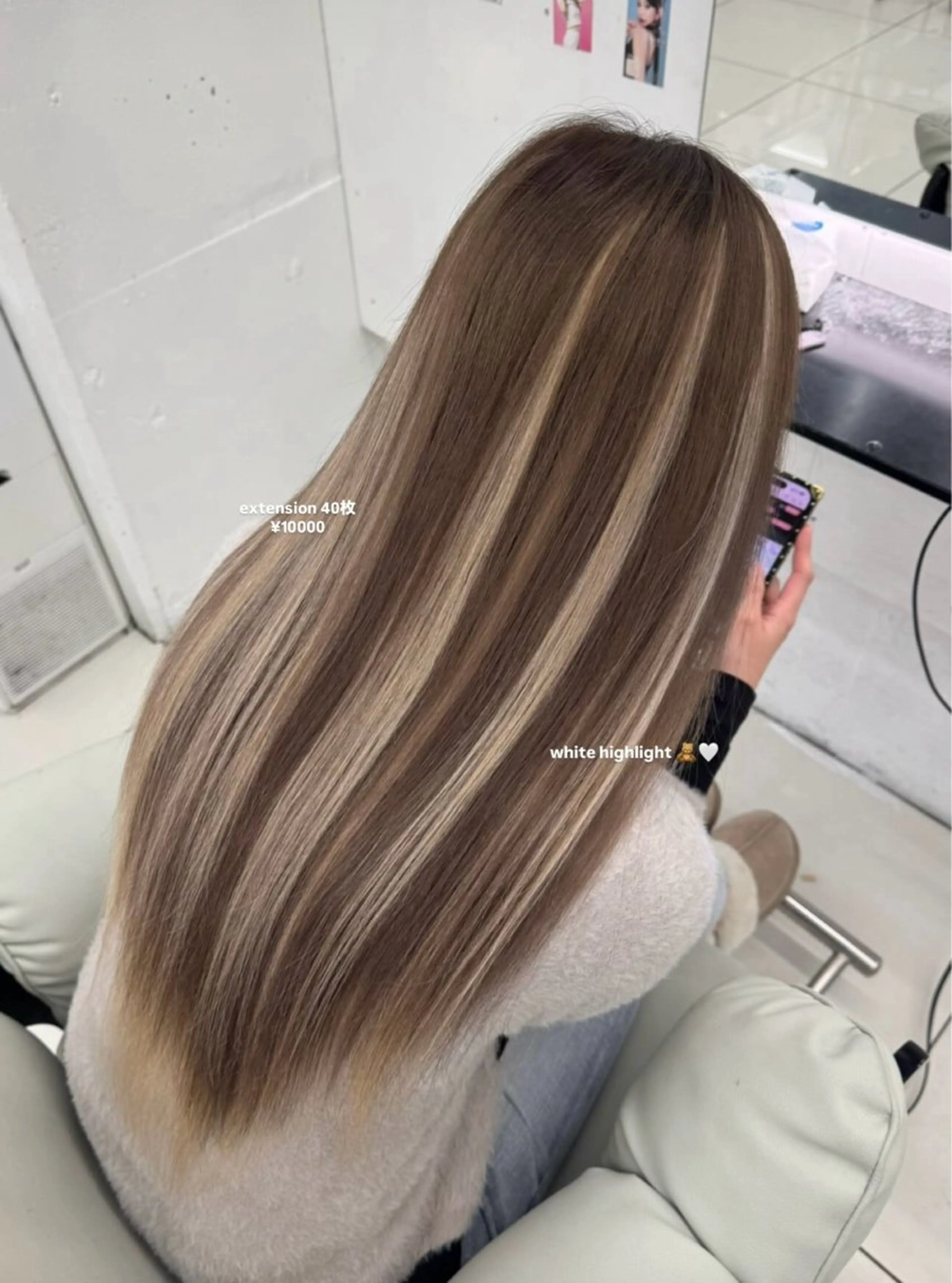 ロング エクステ Nene カットモデル募集中のヘアスタイル