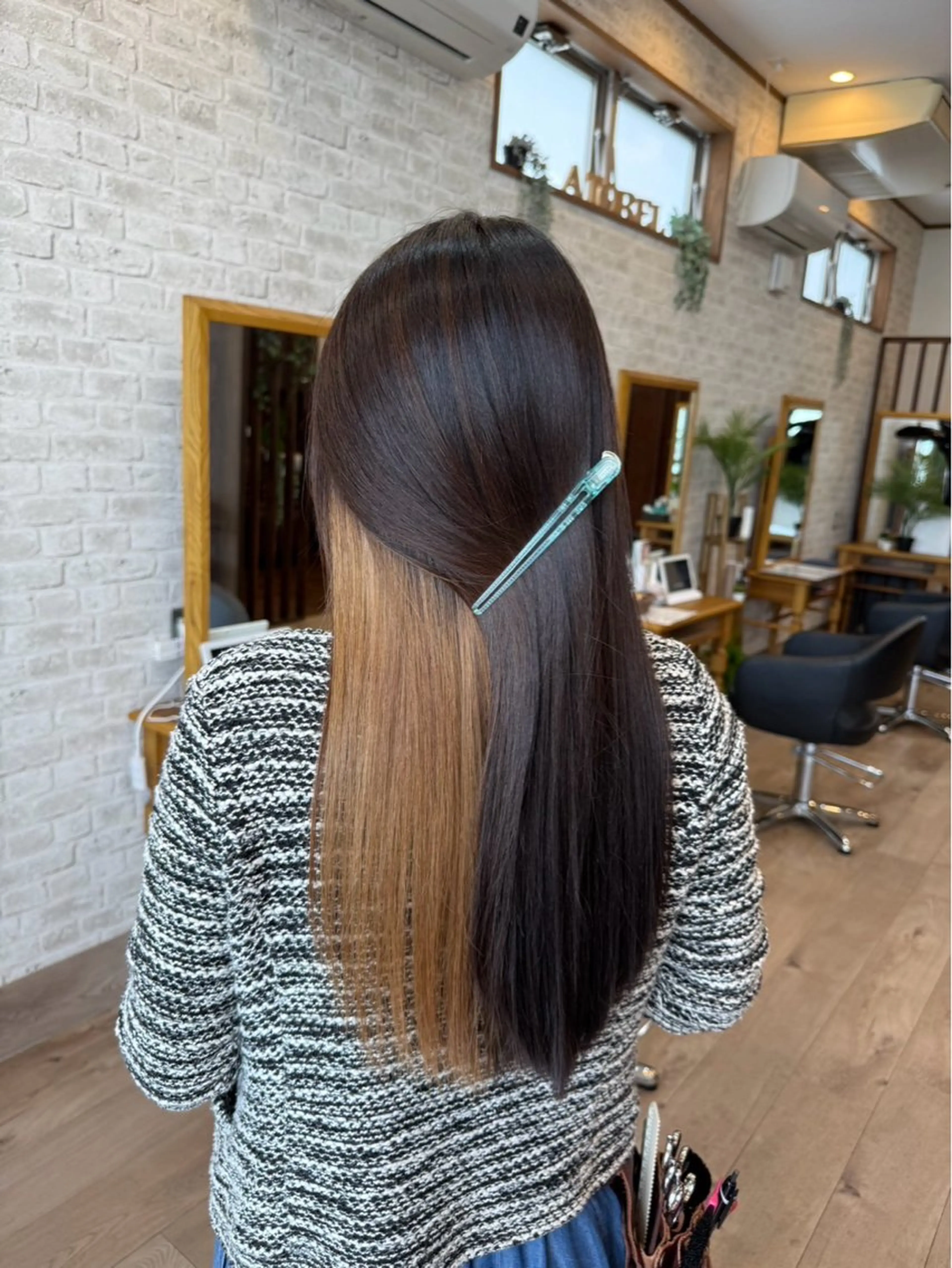 カラー ヘアカラー アトレル Ihoのヘアスタイル