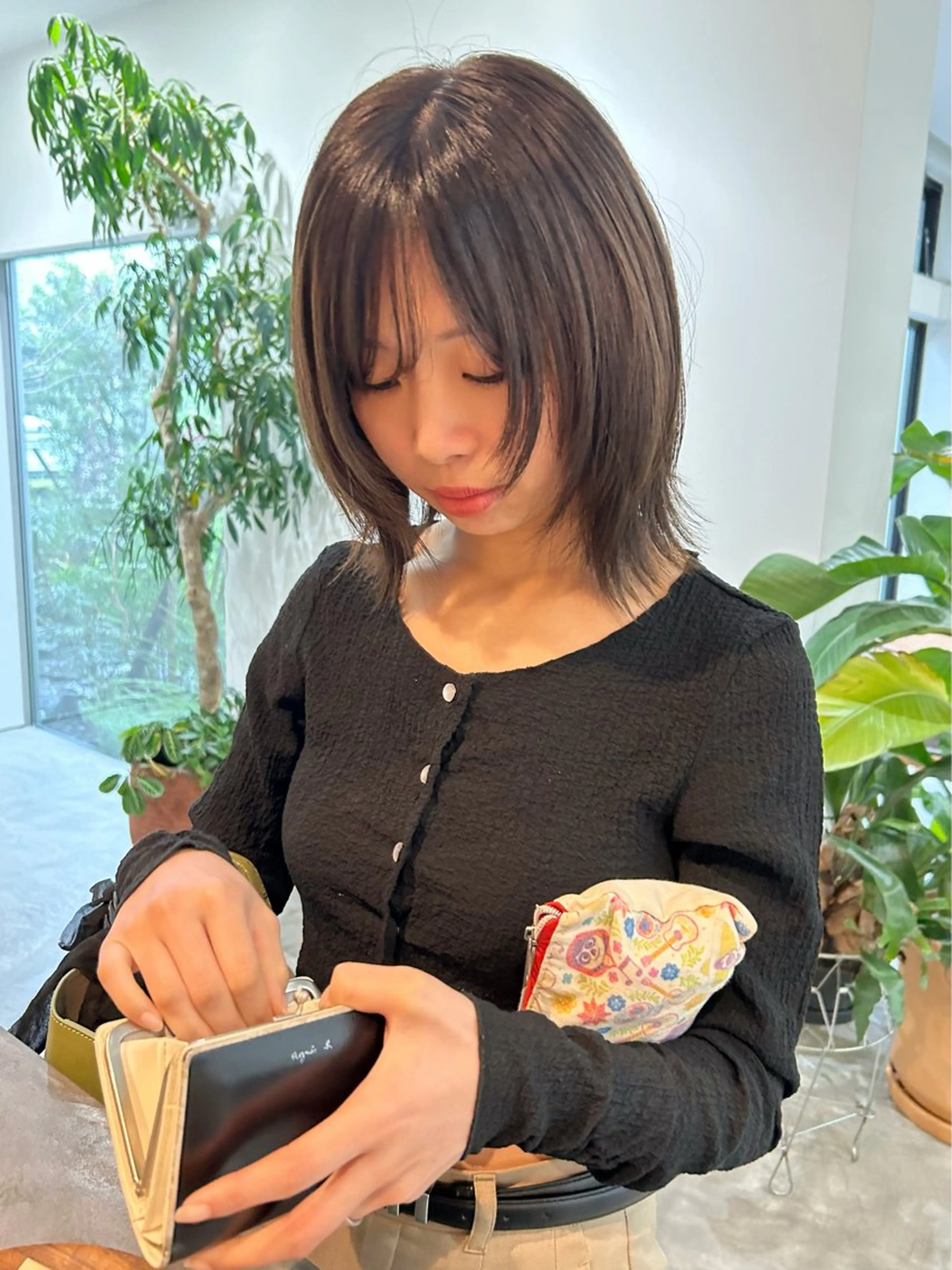 ミディアム Tommy所属・平田 知優のヘアスタイル