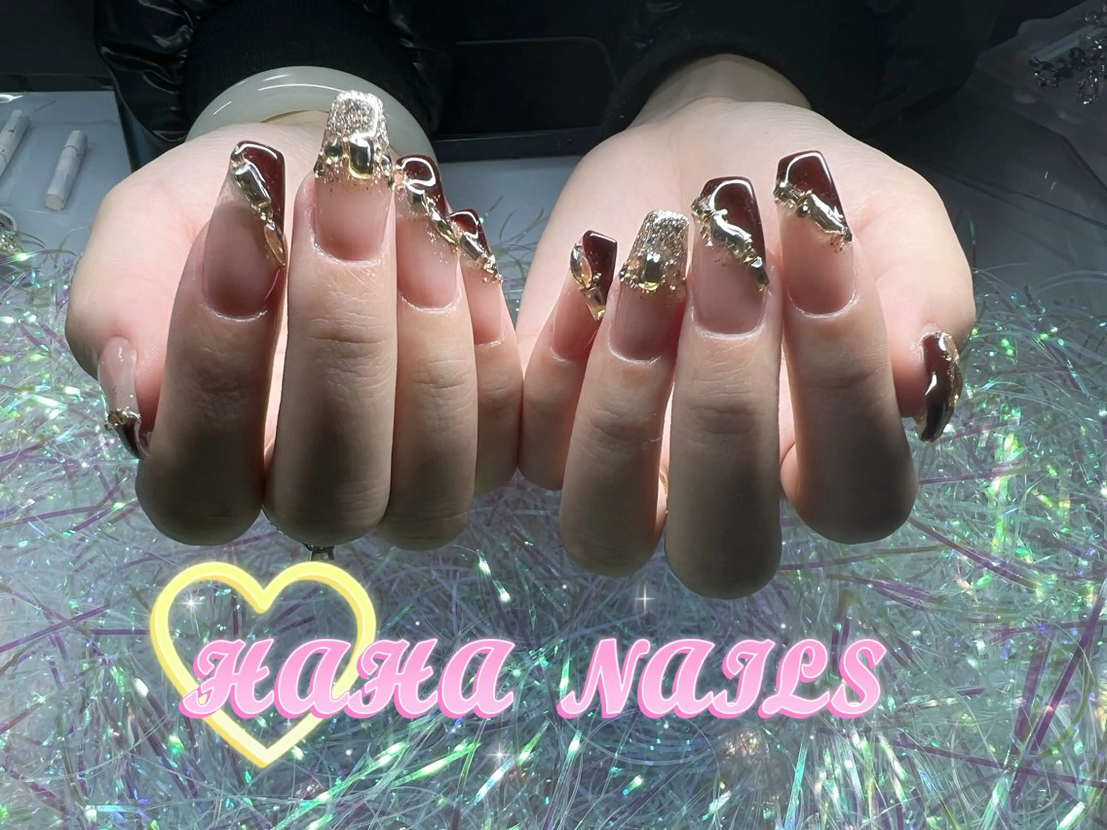 オフ込み💗　持ち込みデザイン　パーツ放題の写真