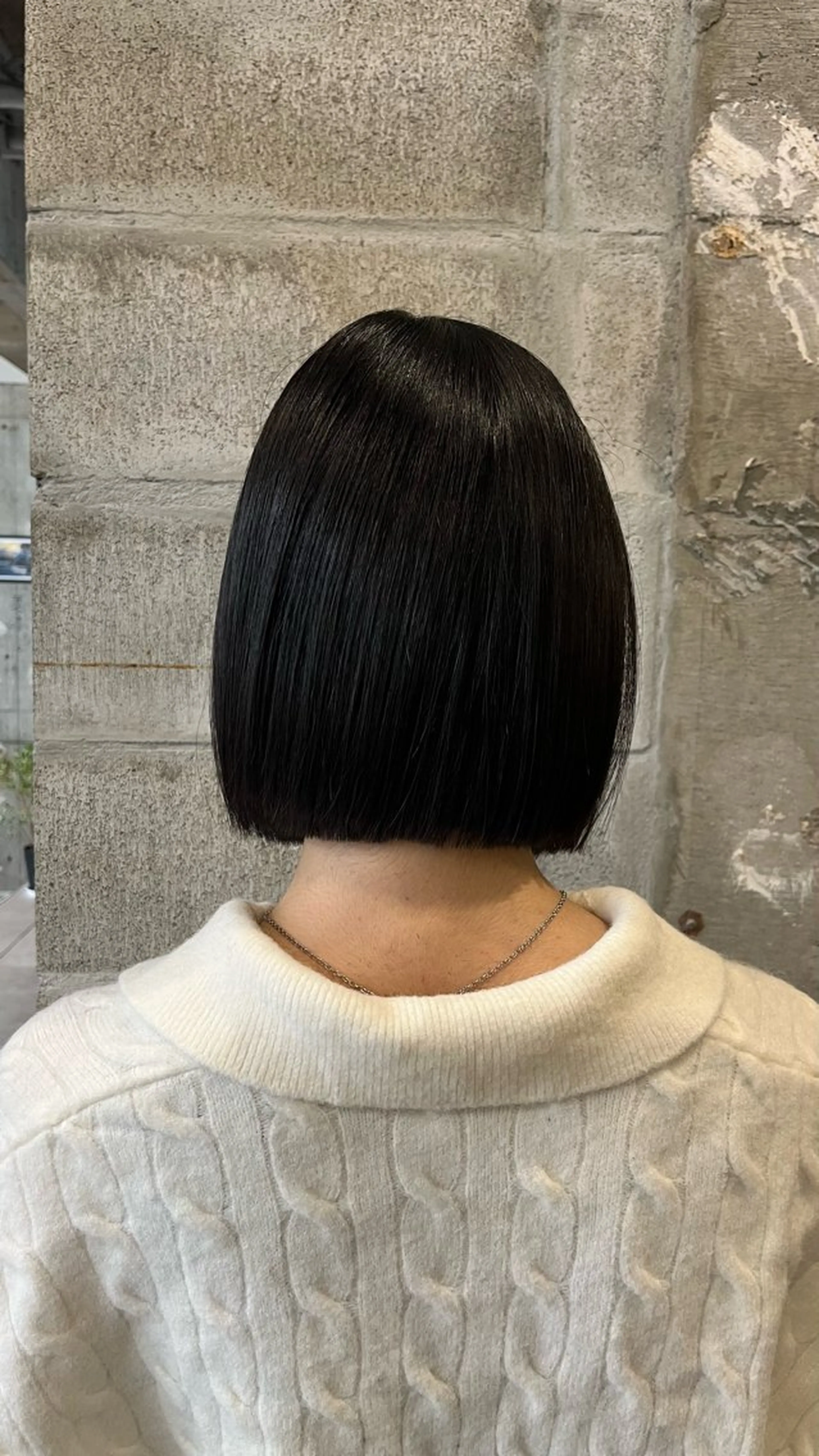 ショート ボブ カット 縮毛矯正 riko／ SYS by fitのヘアスタイル