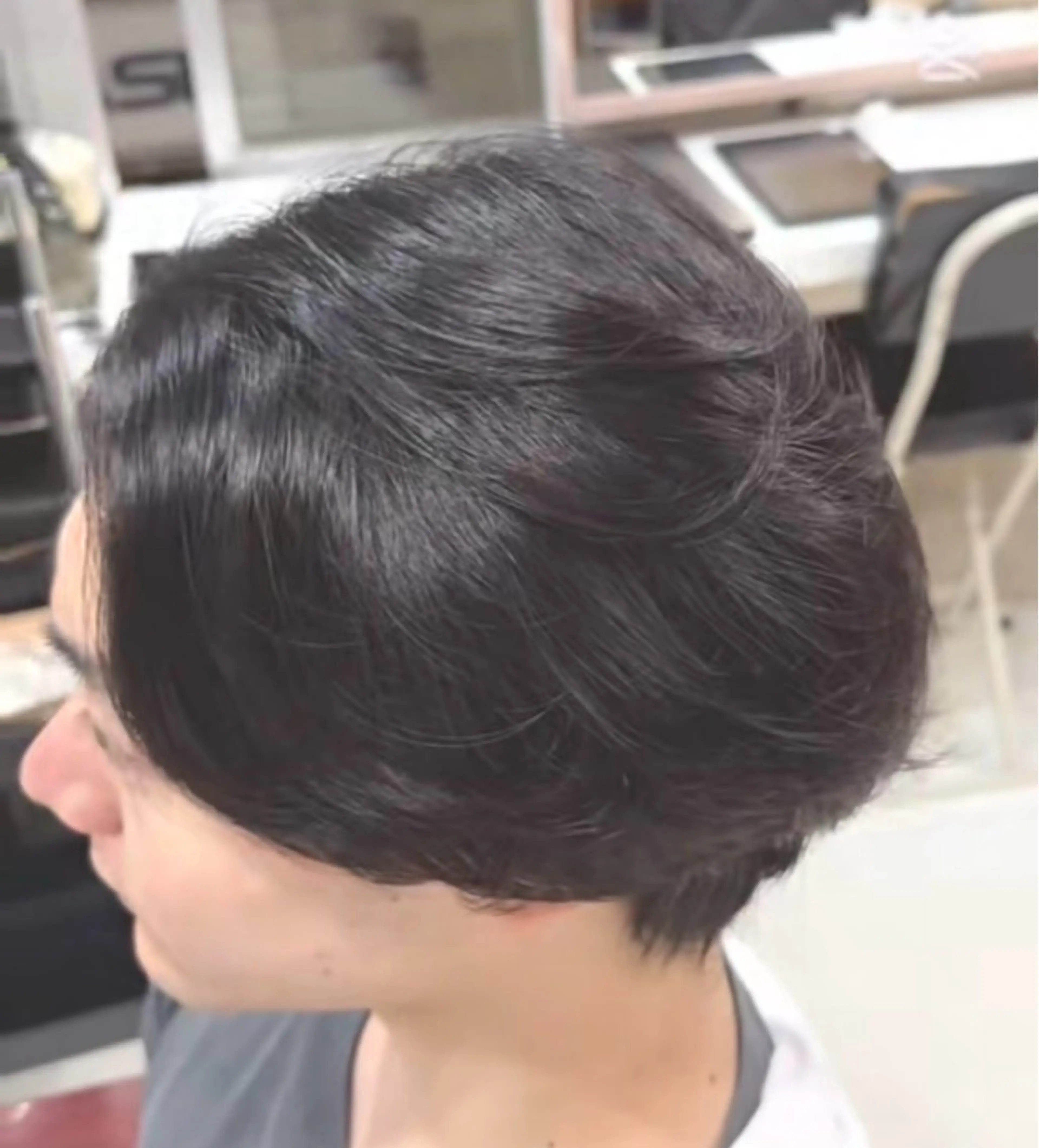 ショート パーマ メンズ メンズパーマ ニュアンスパーマ パーマ PERCUT 下北沢南口店所属・田中 悠葵のヘアスタイル