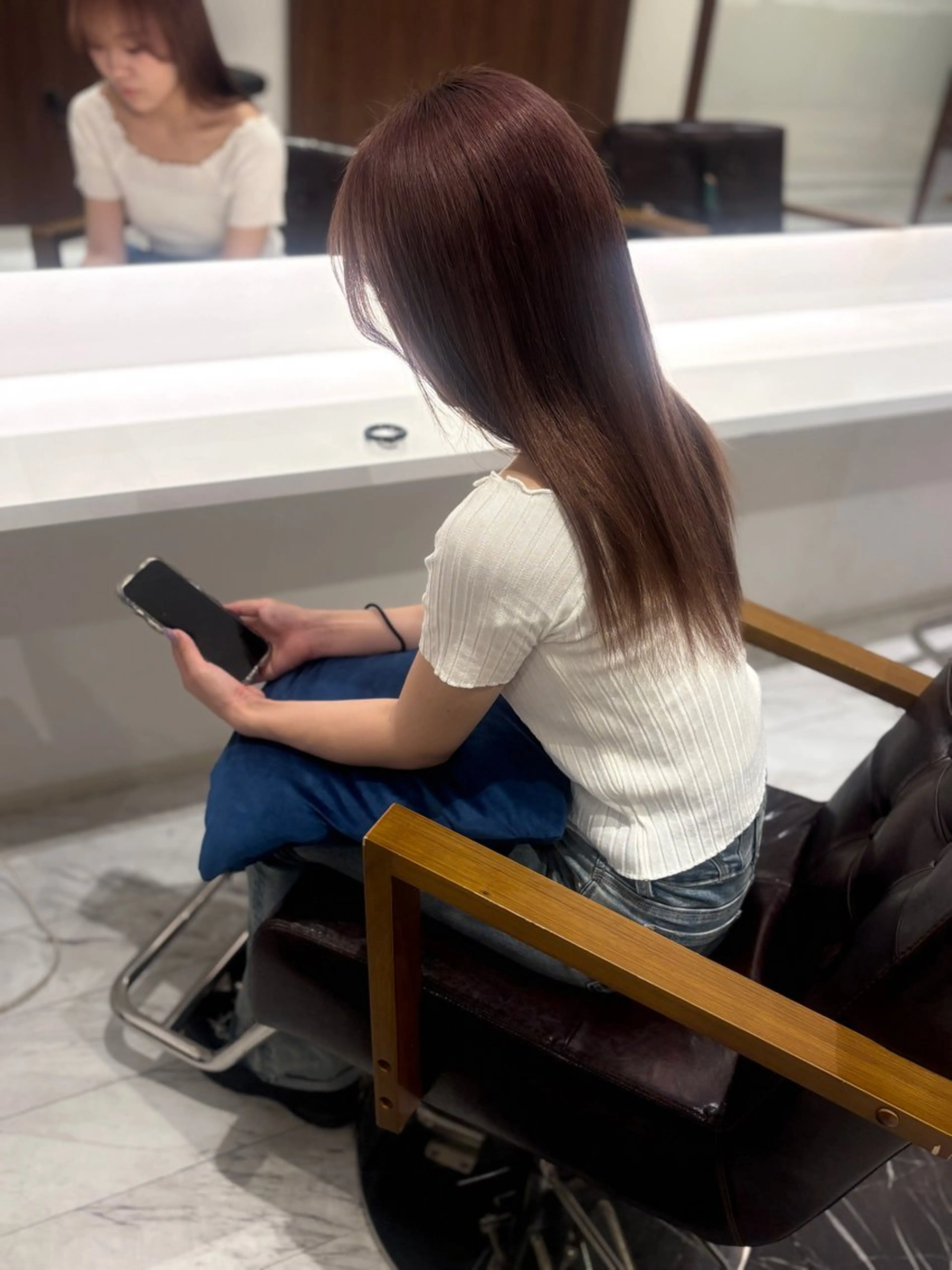 ロング 髪質改善 トリートメント 山田 快晴のヘアスタイル