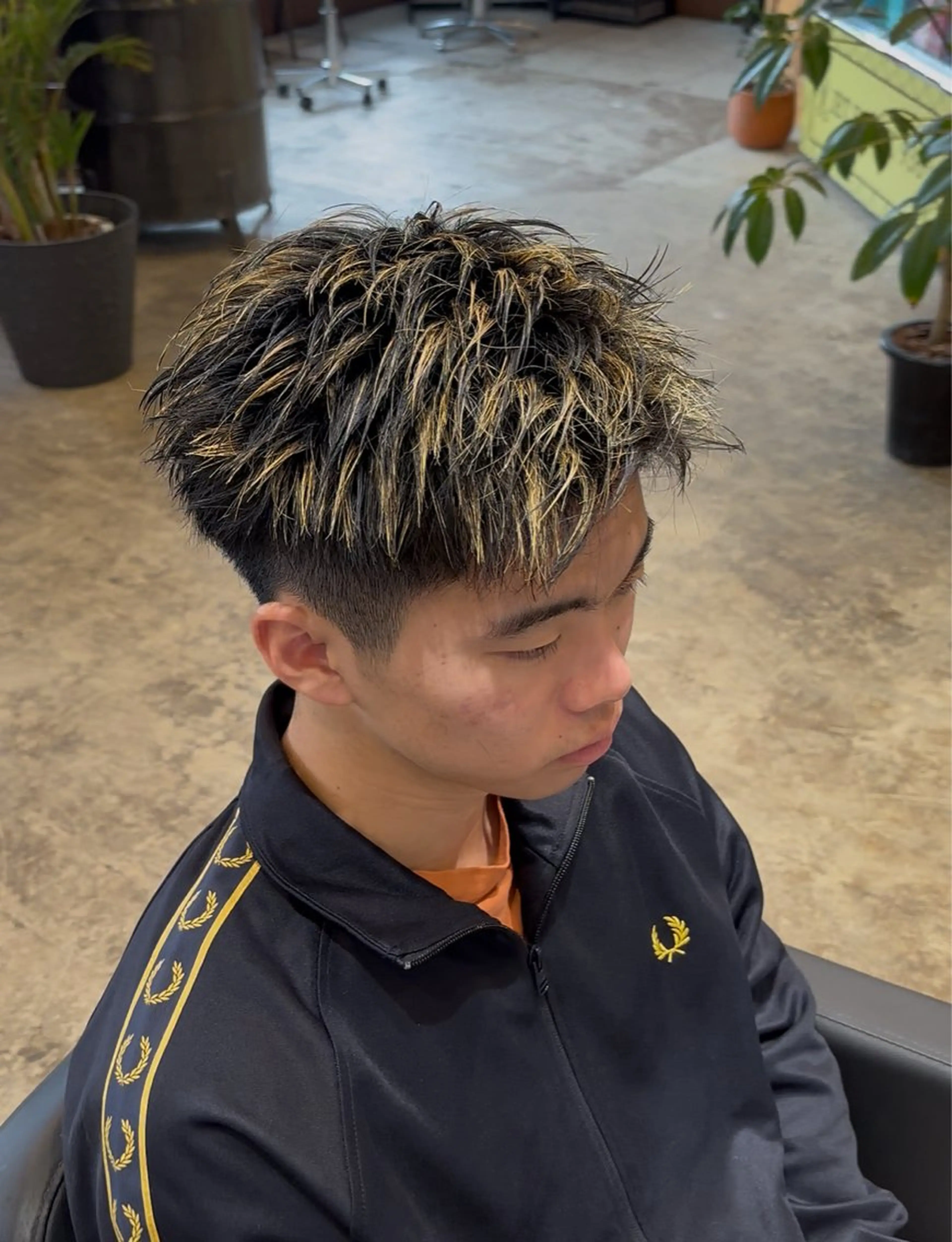 メンズ メンズメッシュ JETBLACK936所属・【JETBLACK】 HAYATOのヘアスタイル