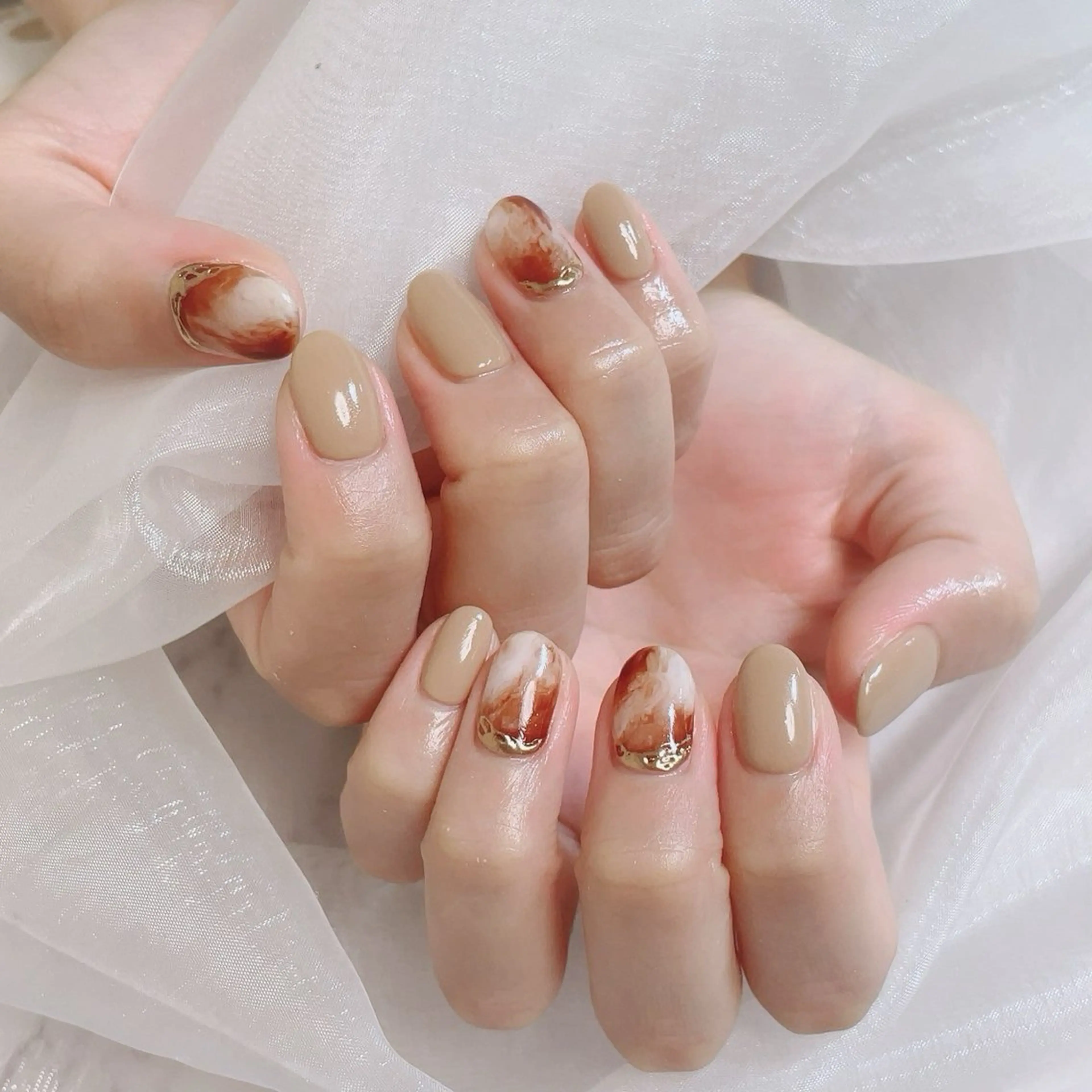 ネイル ハンドネイル 🤎Yun nail salon🤎のネイルデザイン