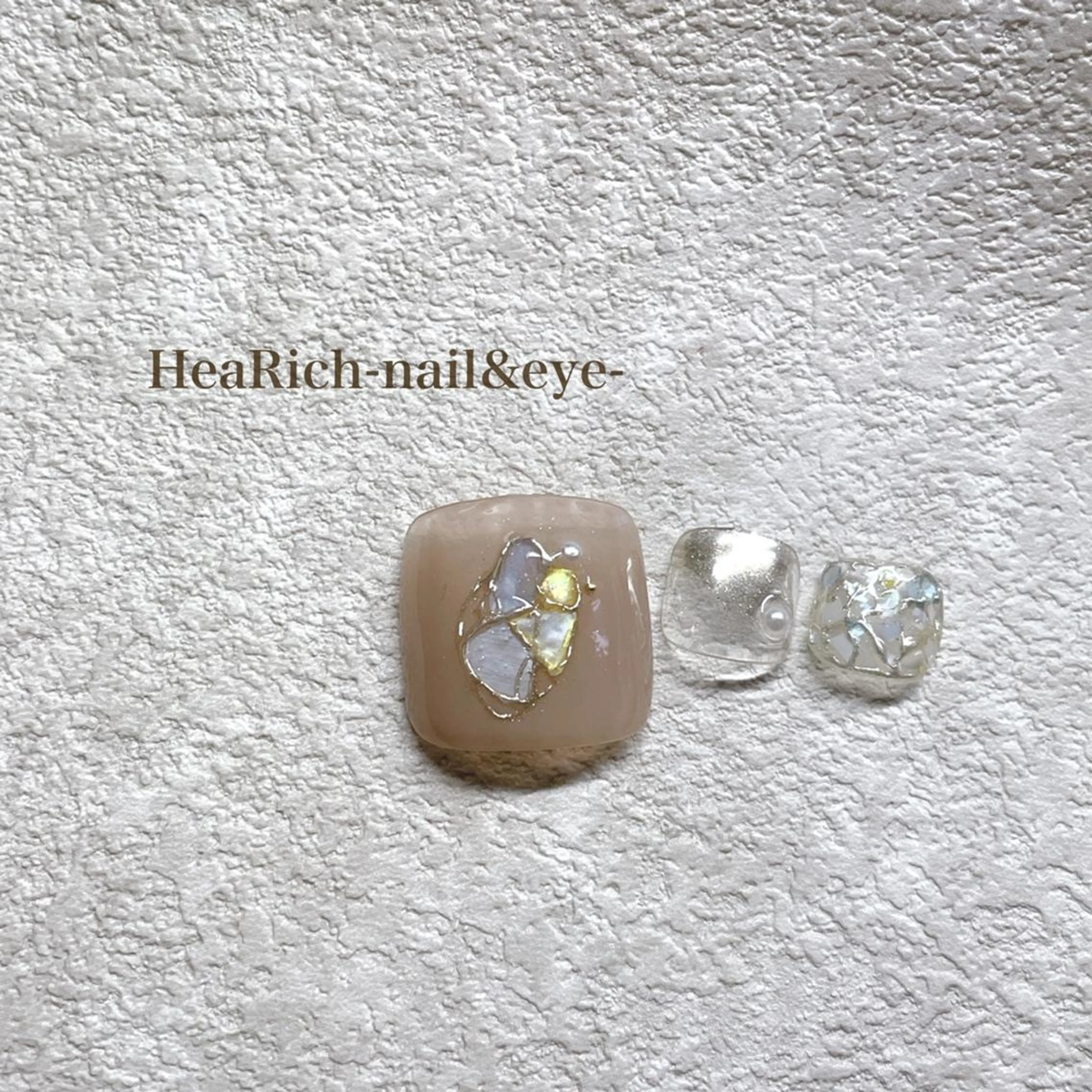 ネイル フットネイル フットネイル ハーリッチnail HeaRichのネイルデザイン