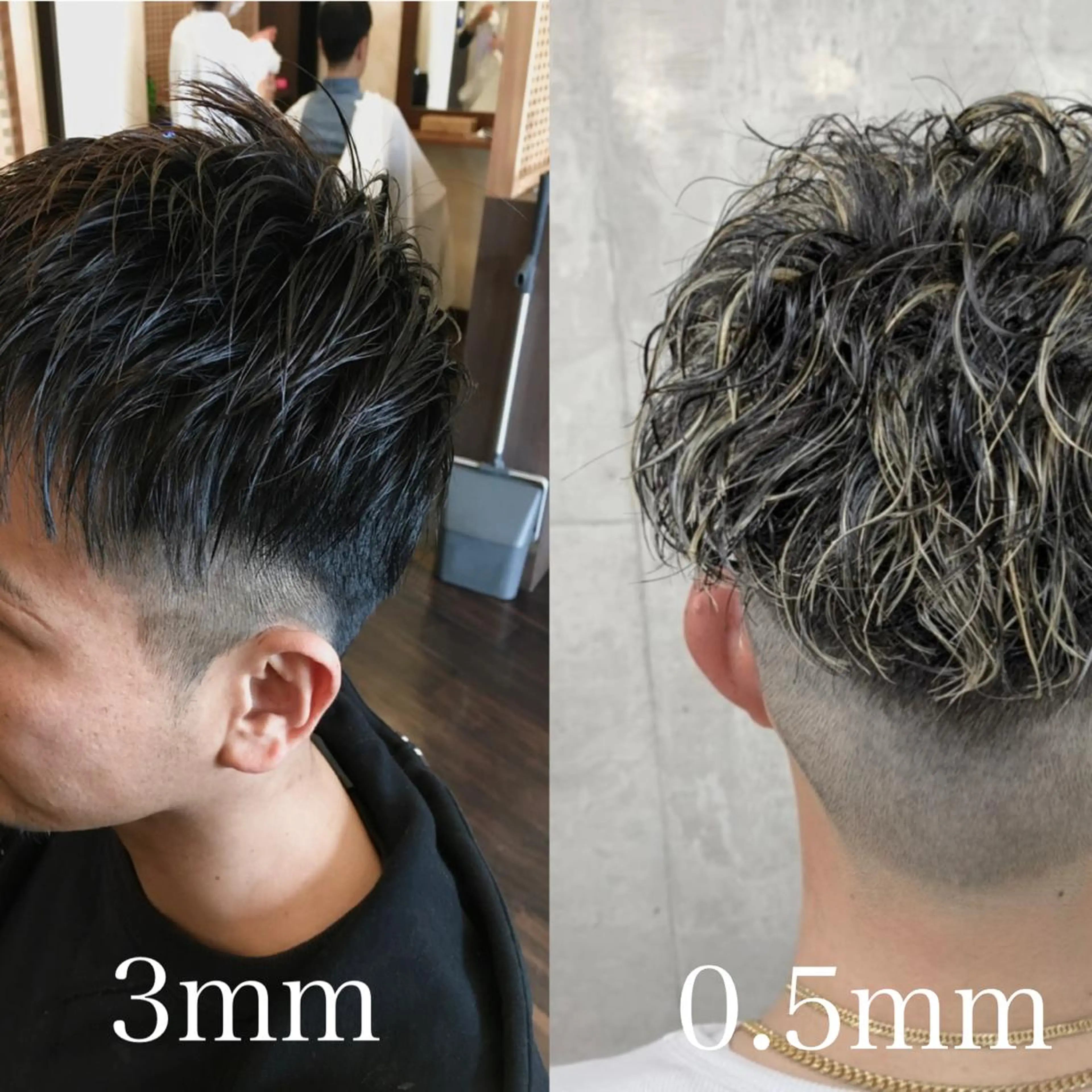 ショート メンズ フェードカット クセを最大限に活かす メンズパーマ奈良大祐のヘアスタイル