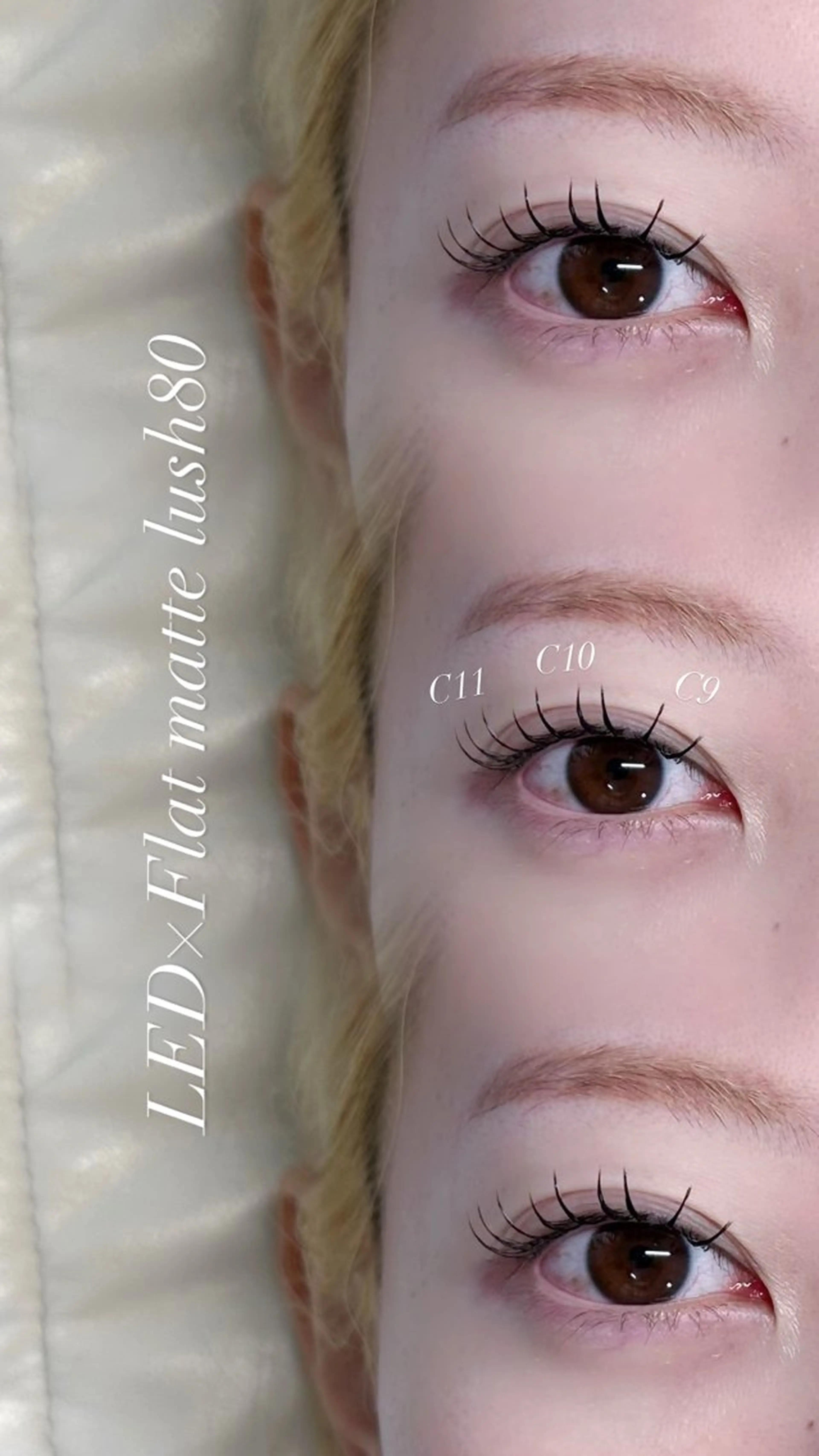 マツエク・マツパ SunnyLash高蔵寺所属・Sunny lash /Ninaのマツエク・マツパデザイン